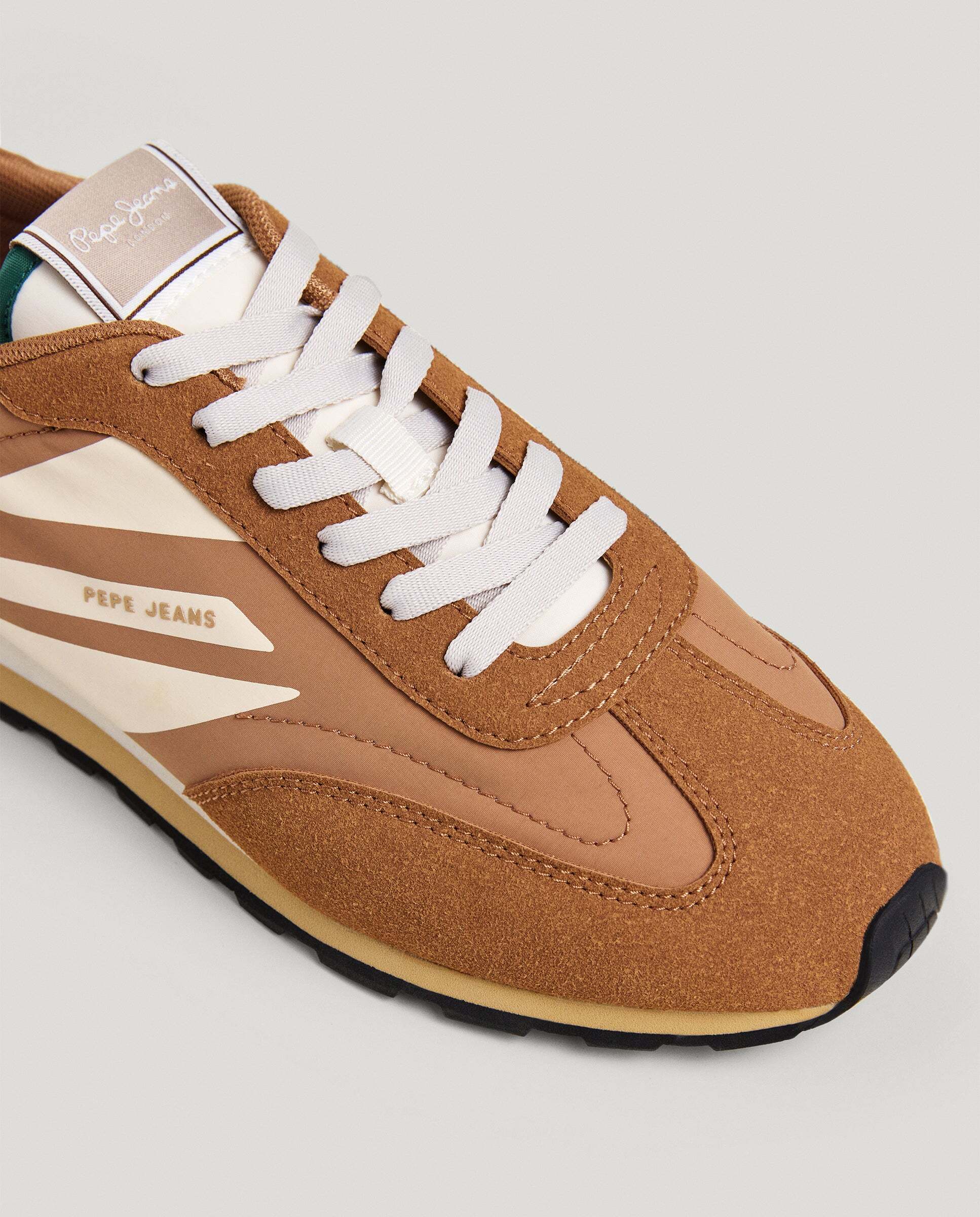 Jason - Pepe Jeans - zapatillas running retro - Marrón Marrón-5