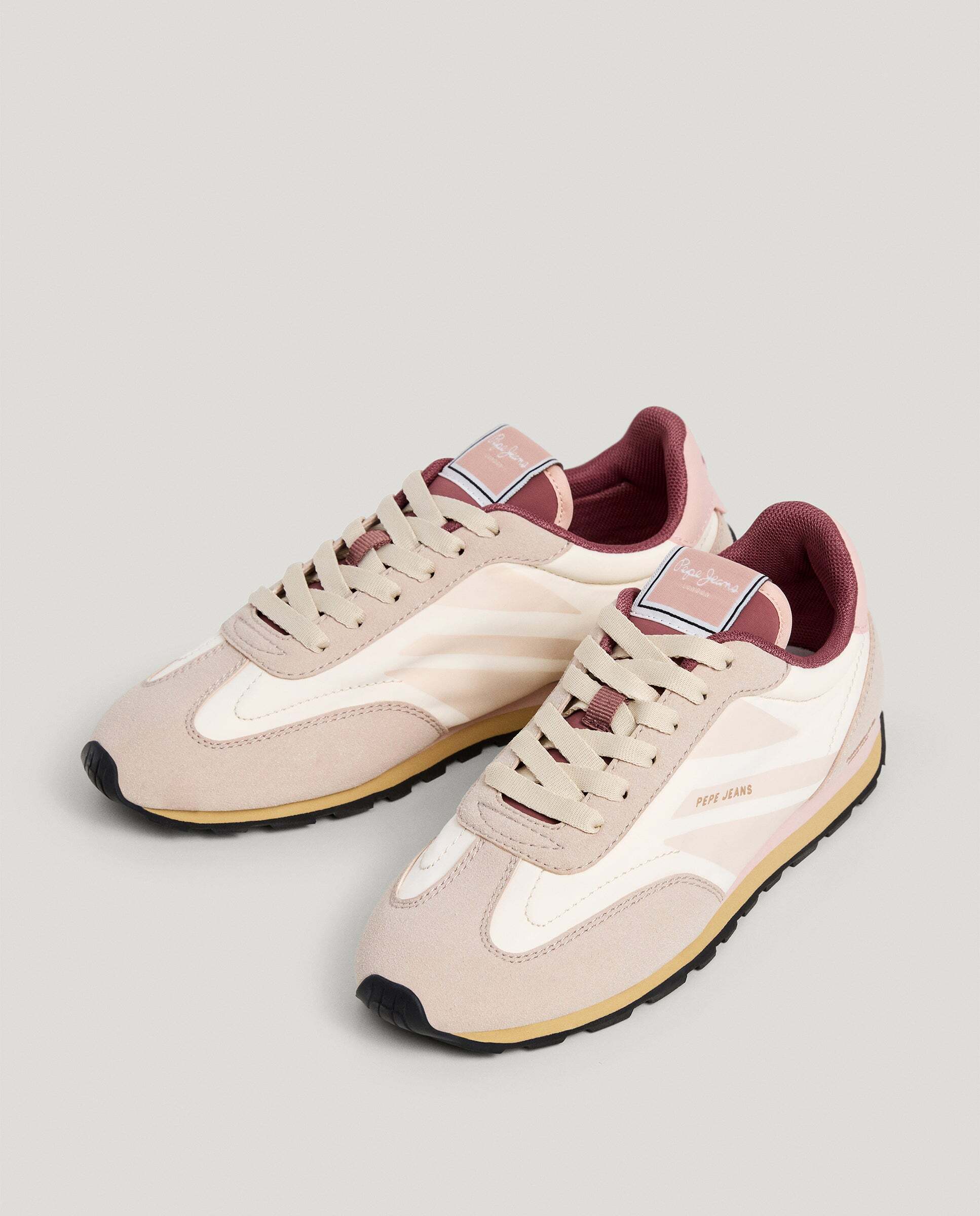 Jane - Pepe Jeans - zapatillas running retro - Natural Natural-2