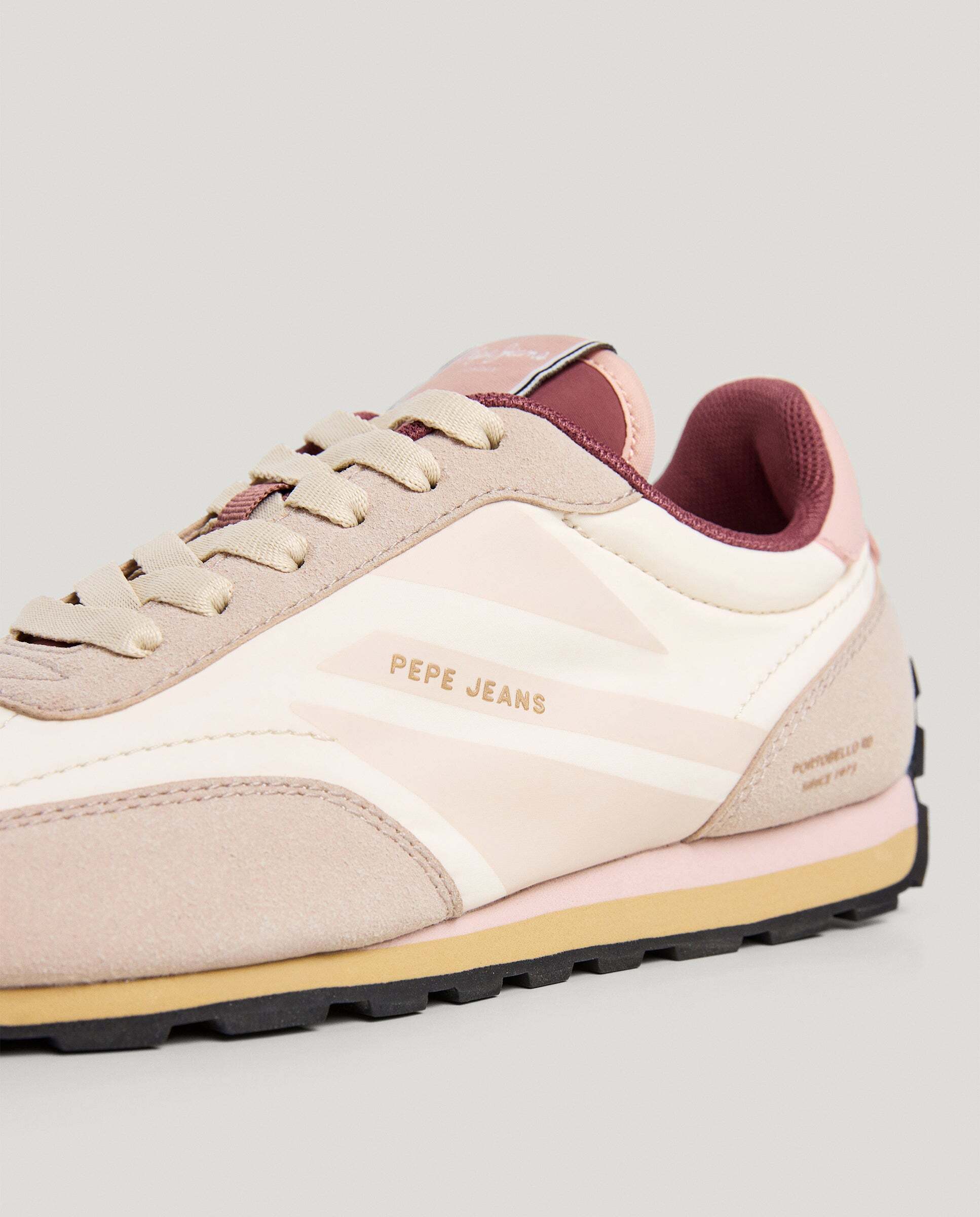 Jane - Pepe Jeans - zapatillas running retro - Natural Natural-5