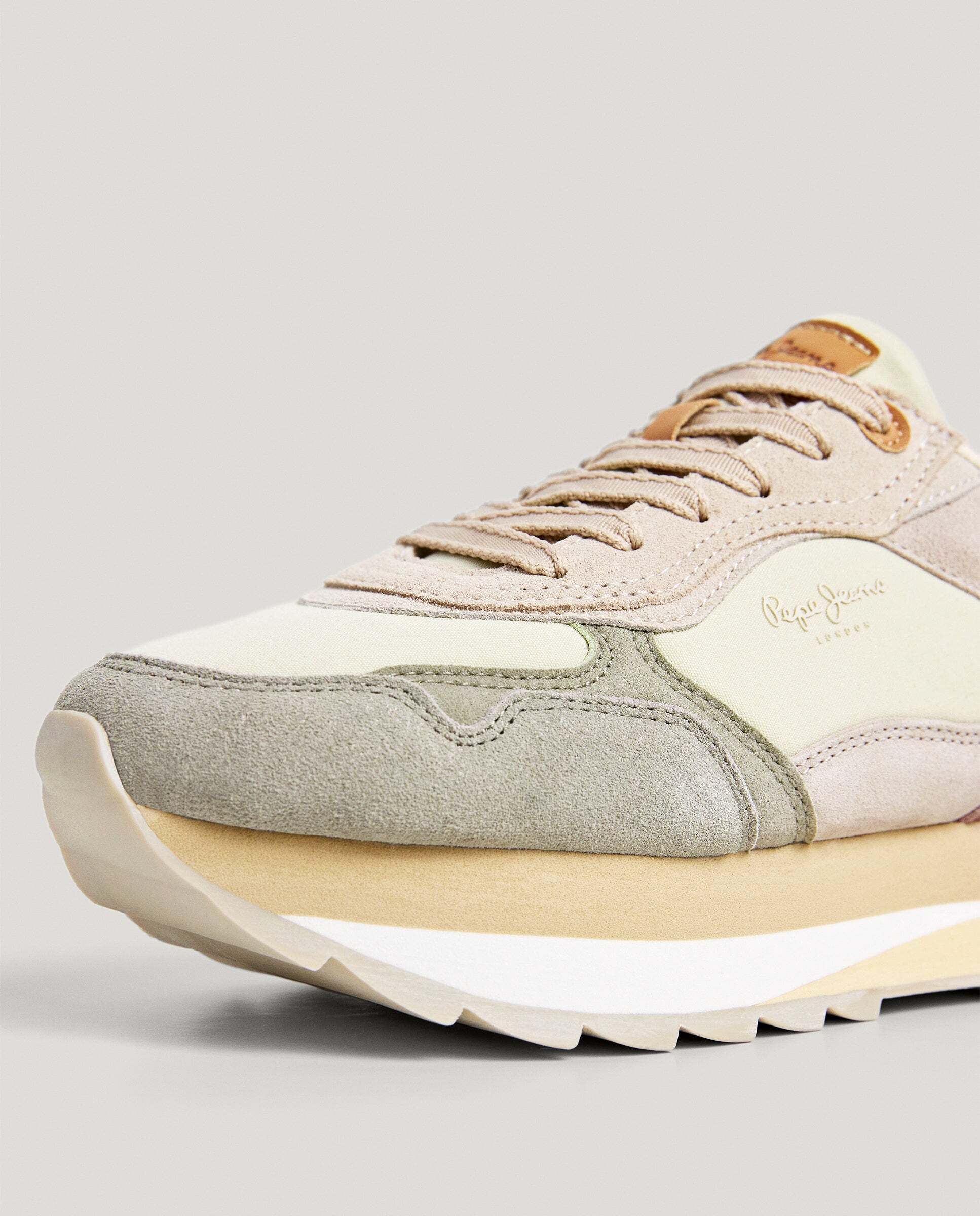 Freya - Pepe Jeans - zapatillas combinadas - Verde Verde-5