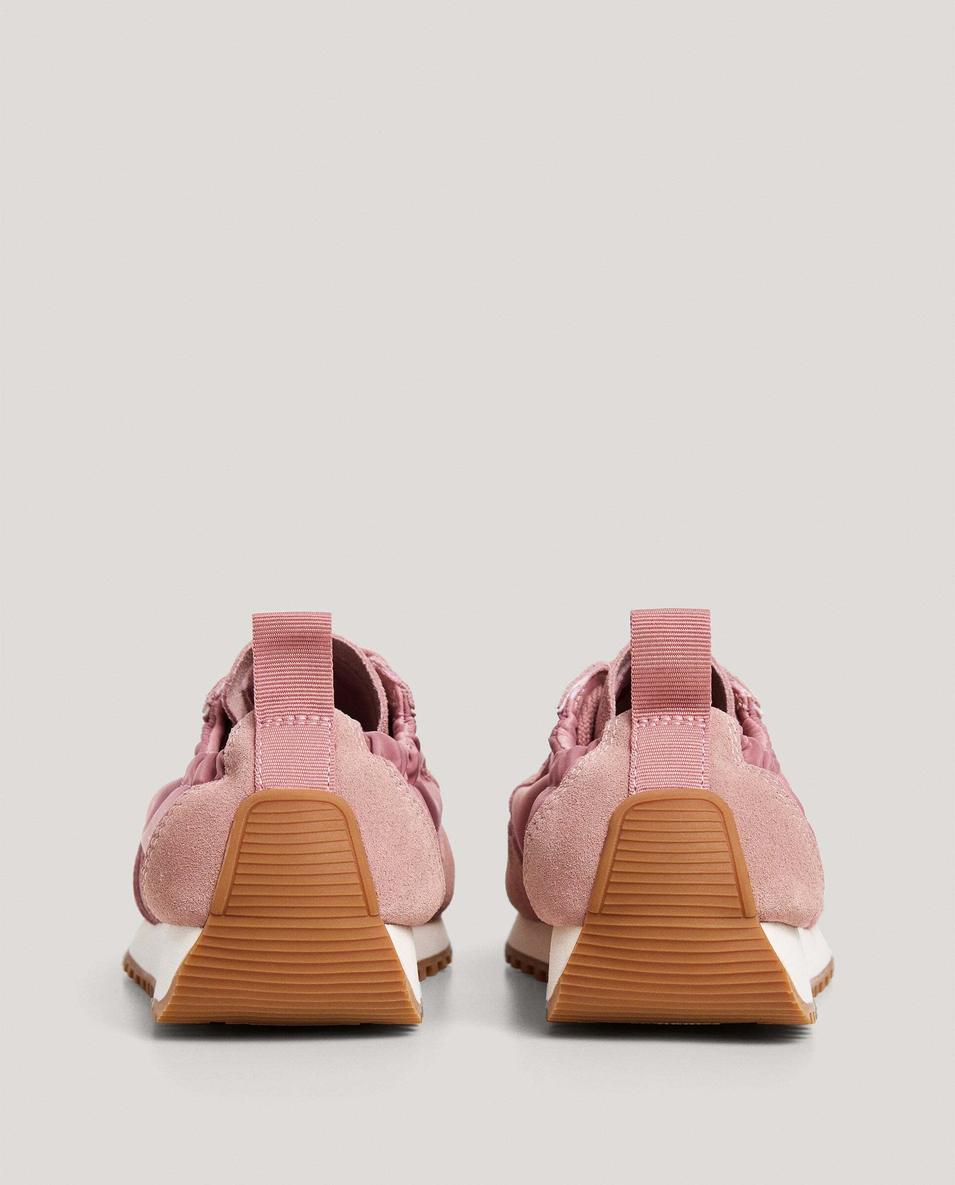 Imagen 4 de Zapatilla estilo retro con el tobillo elástico. - Pepe Jeans - Rosa Rosa