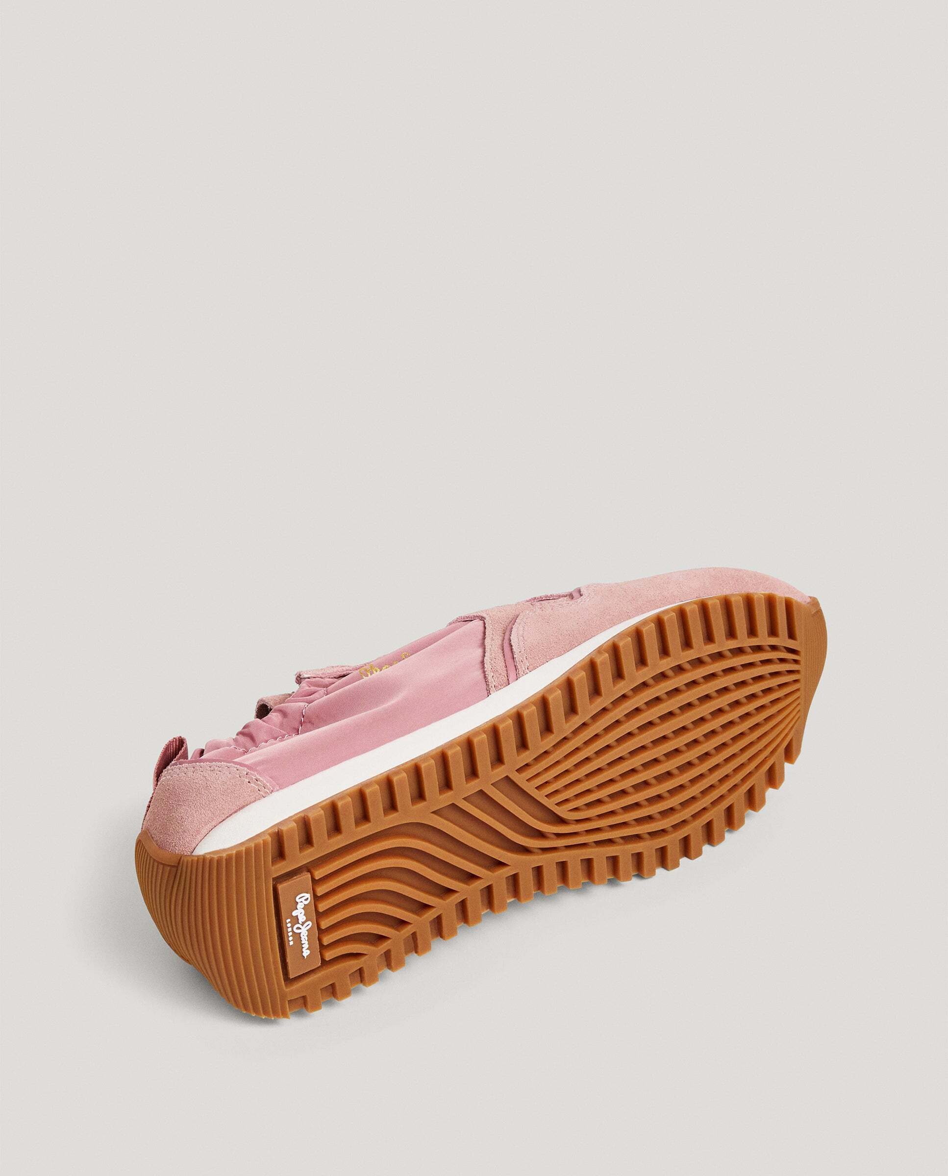 Imagen 6 de Zapatilla estilo retro con el tobillo elástico. - Pepe Jeans - Rosa Rosa