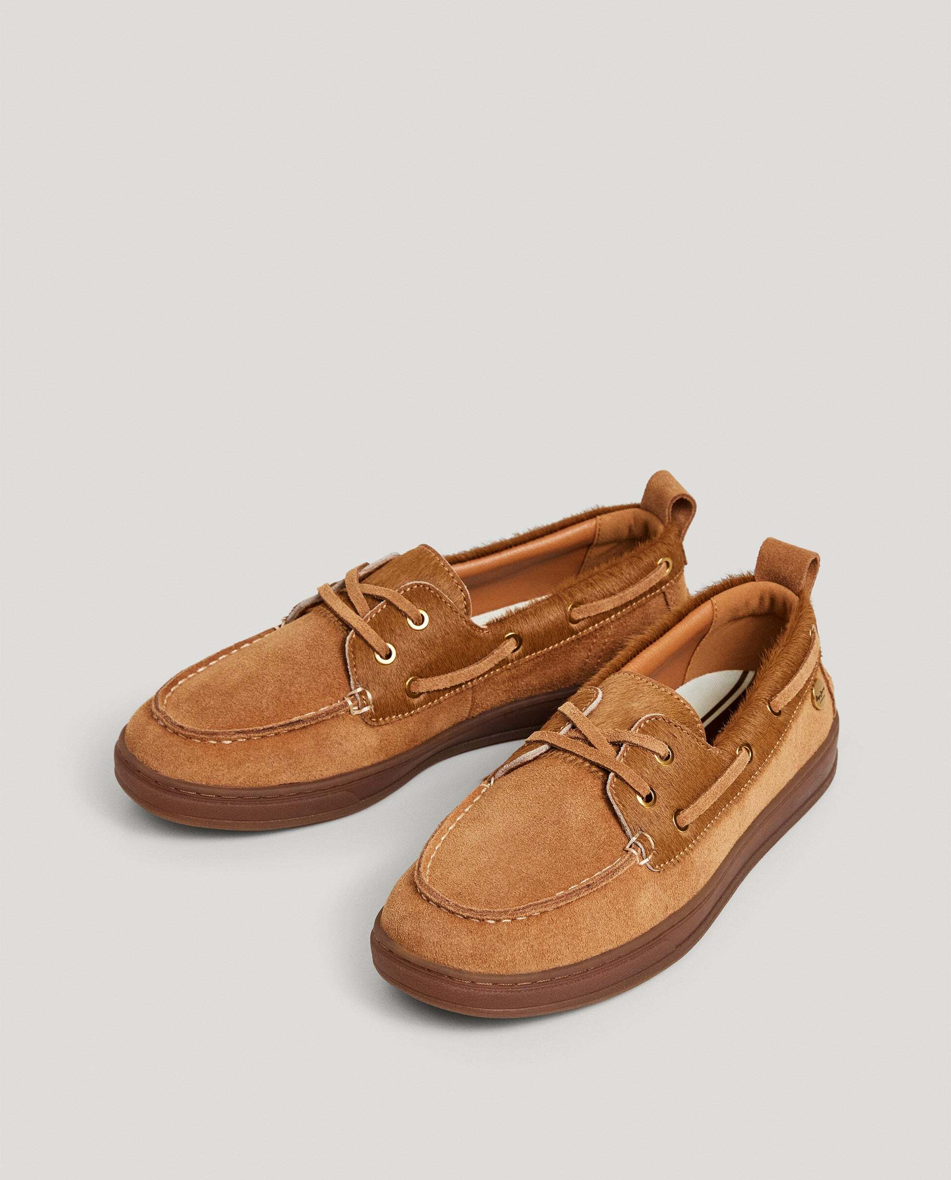 Ball - Pepe Jeans - zapatos náuticos en ante - Marrón Marrón-2