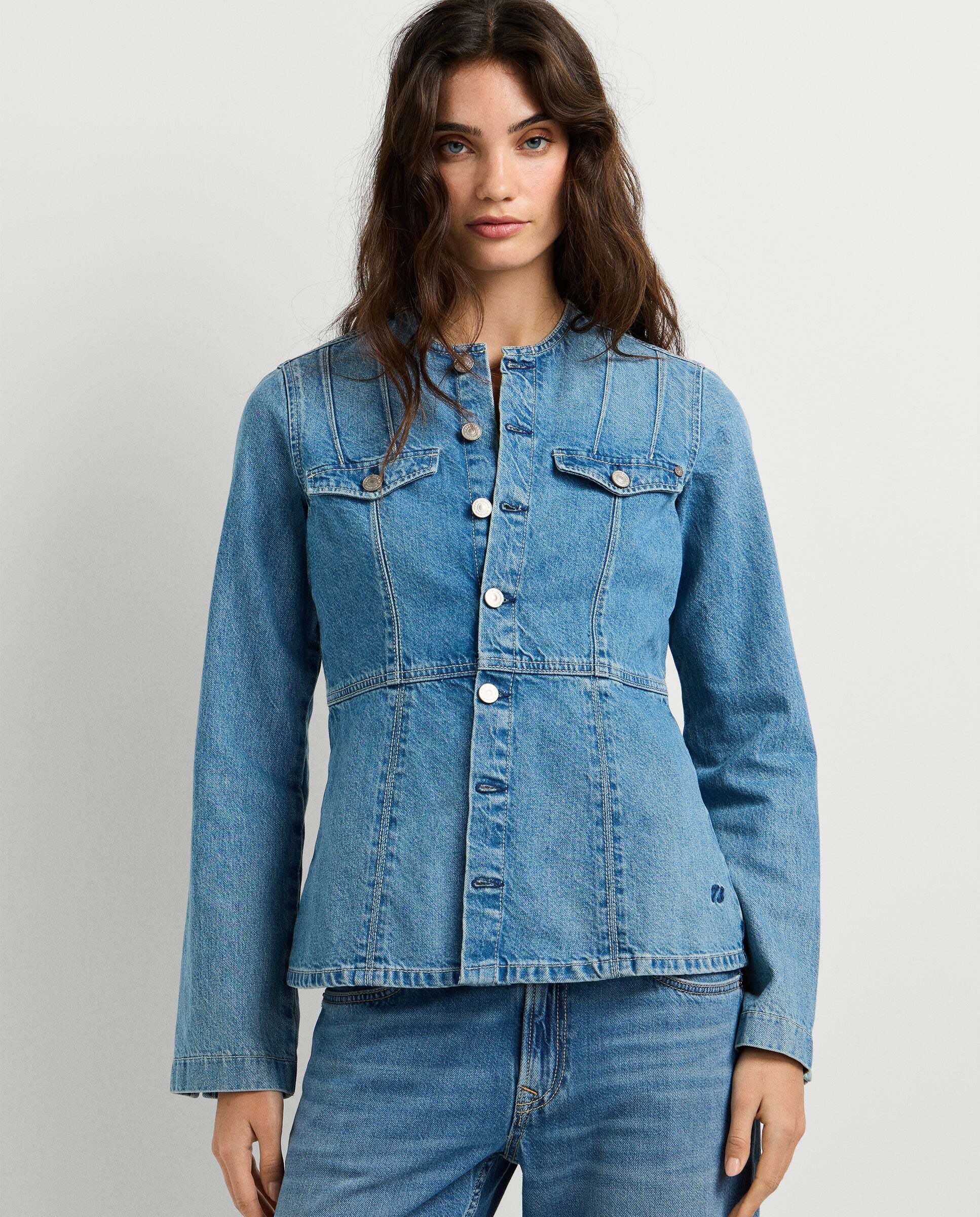 Imagen 0 de Plumífero de mujer acolchado impermeable Azul