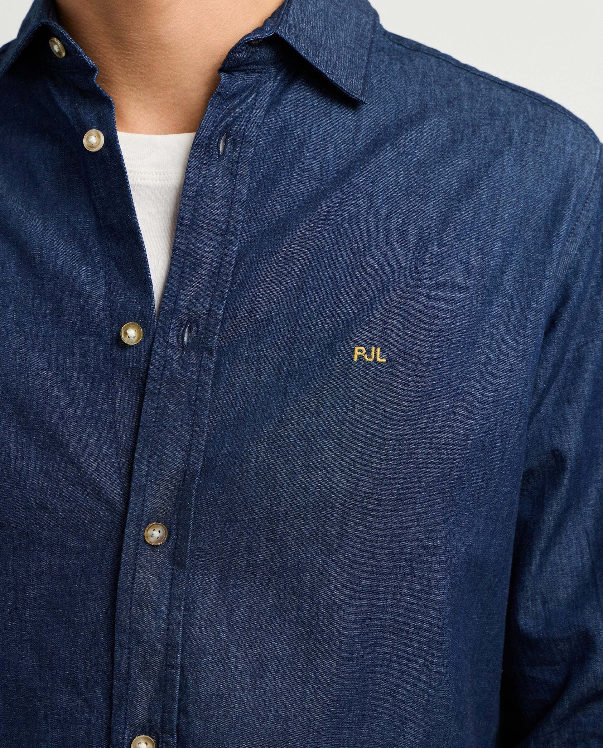 Camisa vaquera de hombre fit slim - Pepe Jeans - Azul oscuro Azul oscuro-4