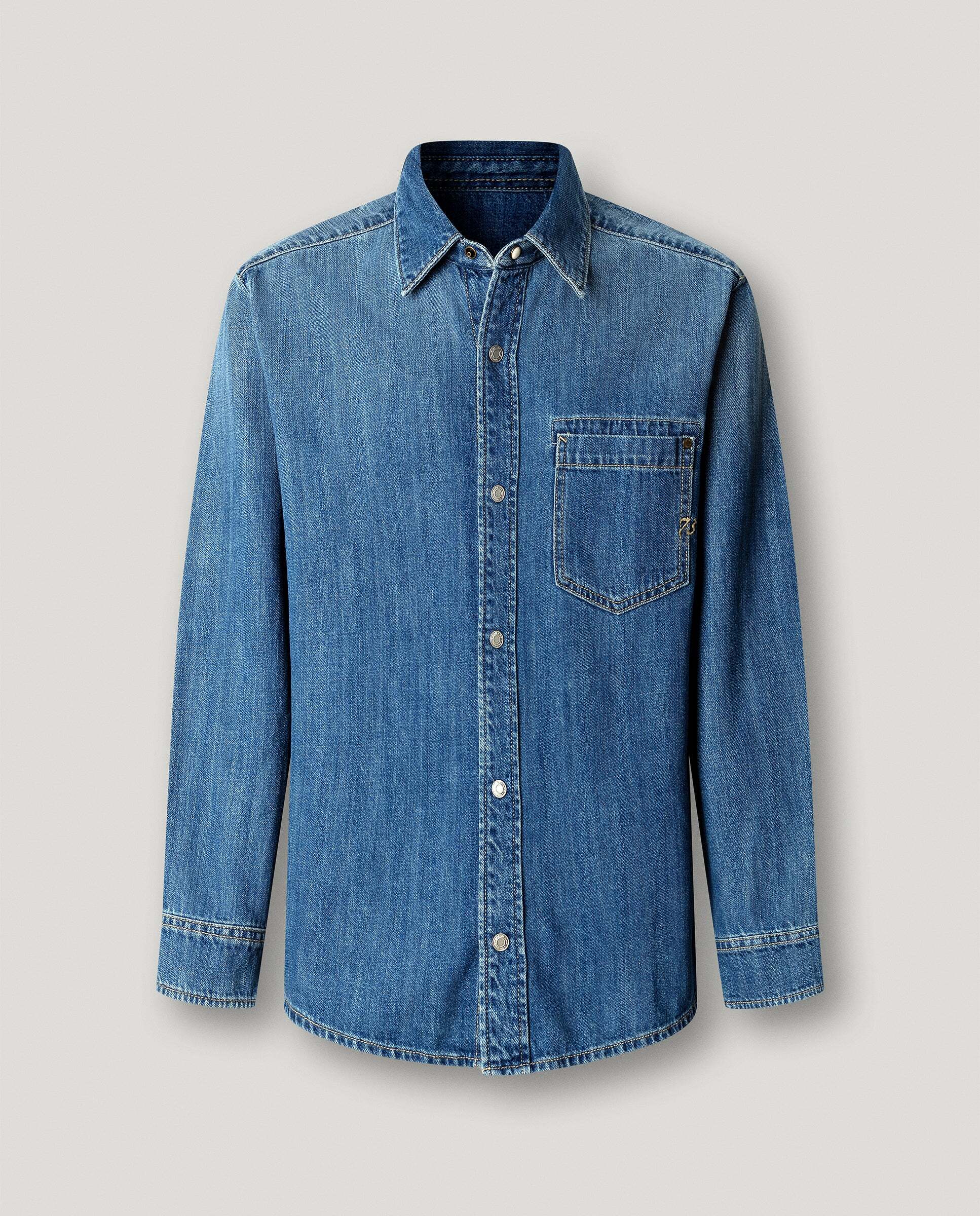Sobrecamisa de hombre denim fit relaxed - Pepe Jeans - Azul Azul-9