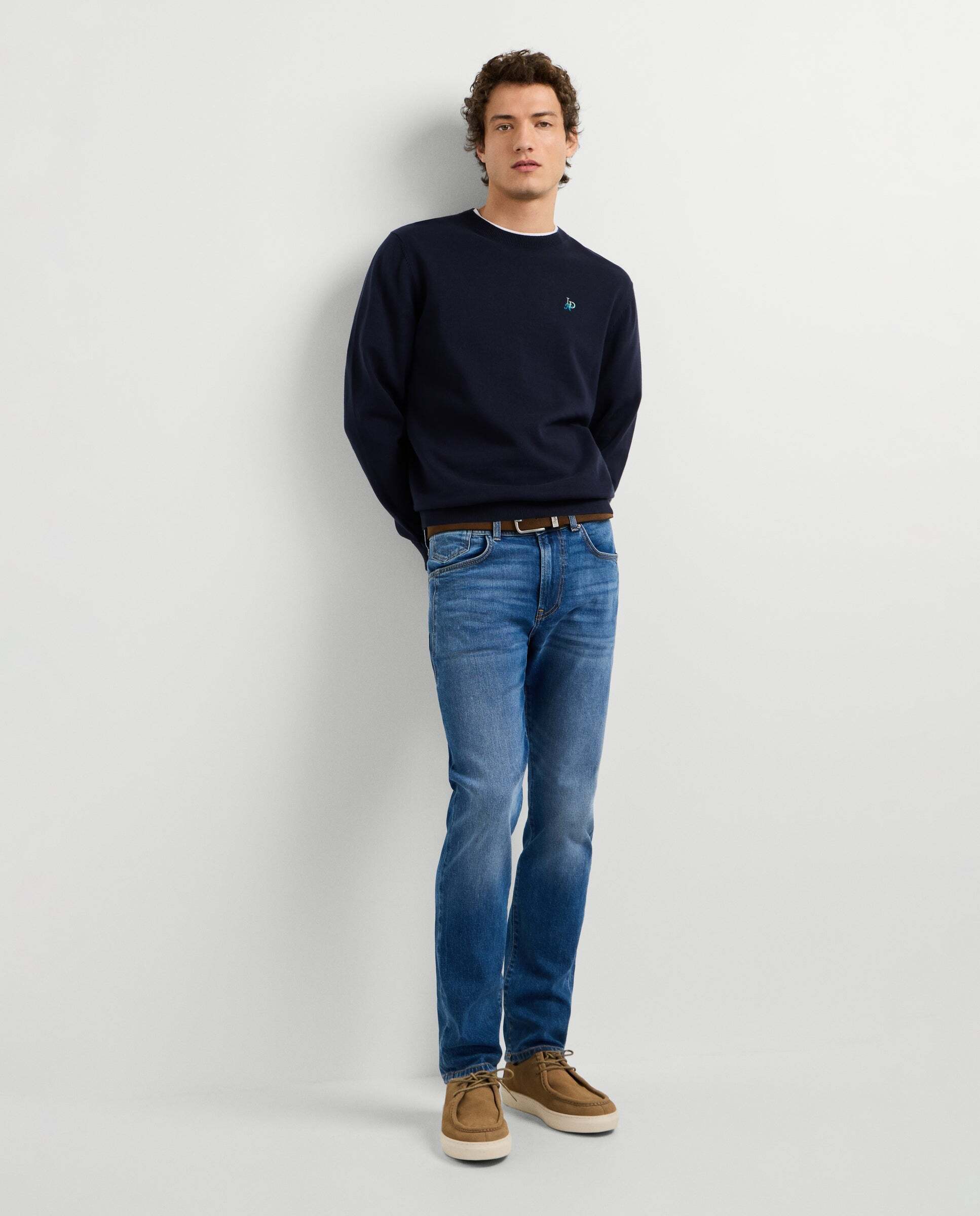 Vaquero de hombre fit slim tiro regular - Pepe Jeans - Azul denim Azul denim-7