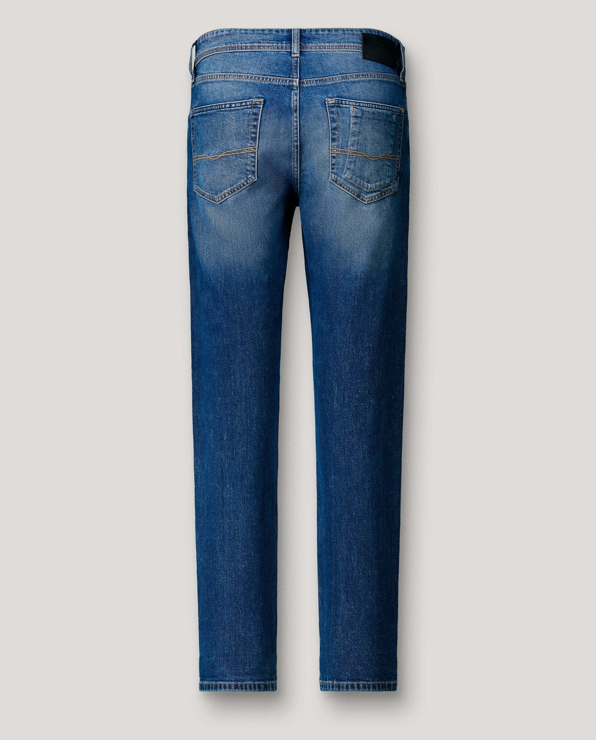 Vaquero de hombre fit slim tiro regular - Pepe Jeans - Azul denim Azul denim-8