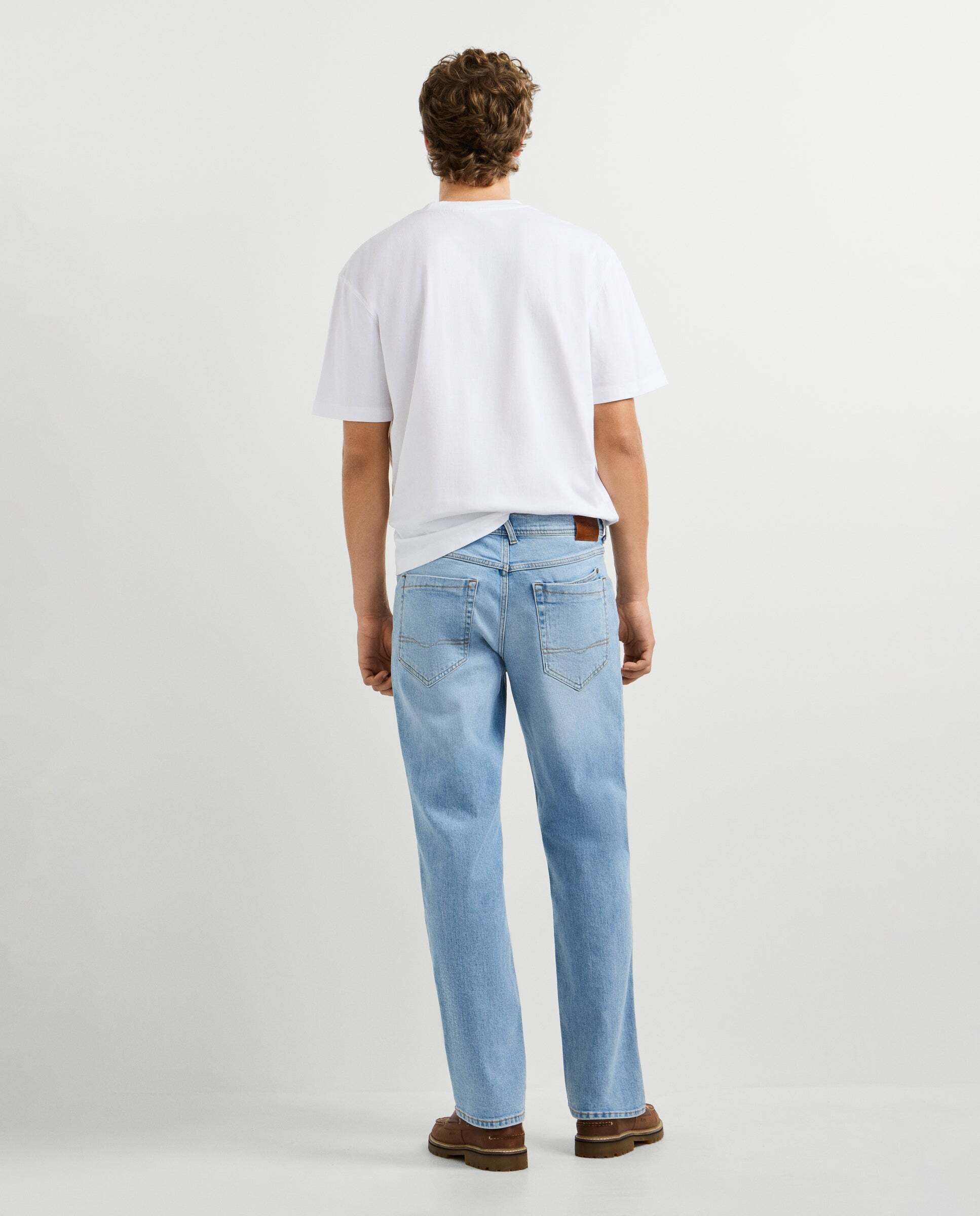 Vaquero de hombre fit recto tiro regular - Pepe Jeans - Azul Azul-3