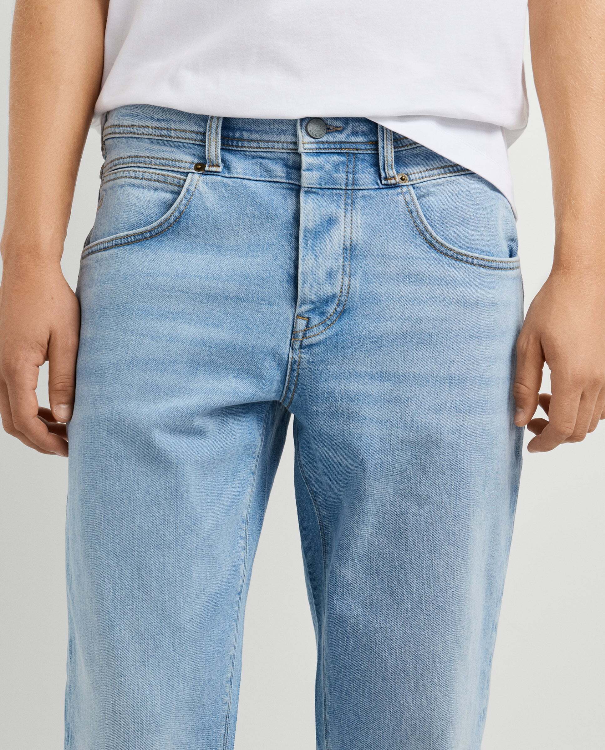 Vaquero de hombre fit recto tiro regular - Pepe Jeans - Azul Azul-4