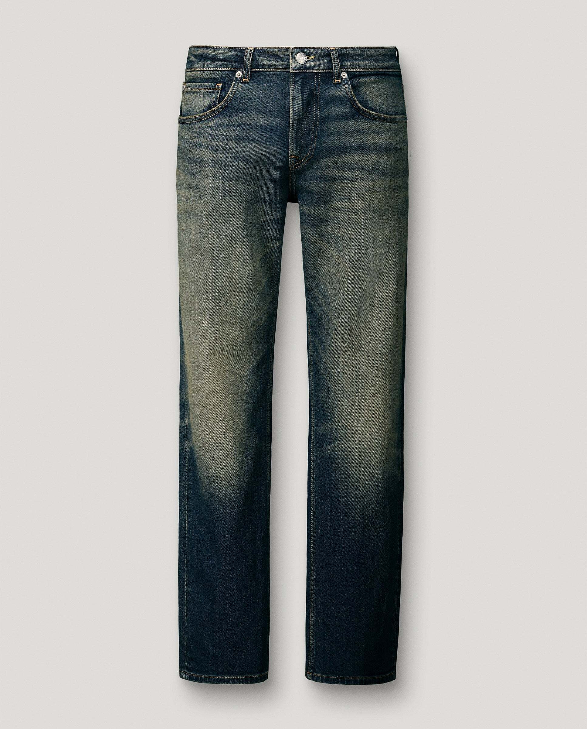 Vaquero de hombre fit recto tiro regular - Pepe Jeans - Verde Verde-6