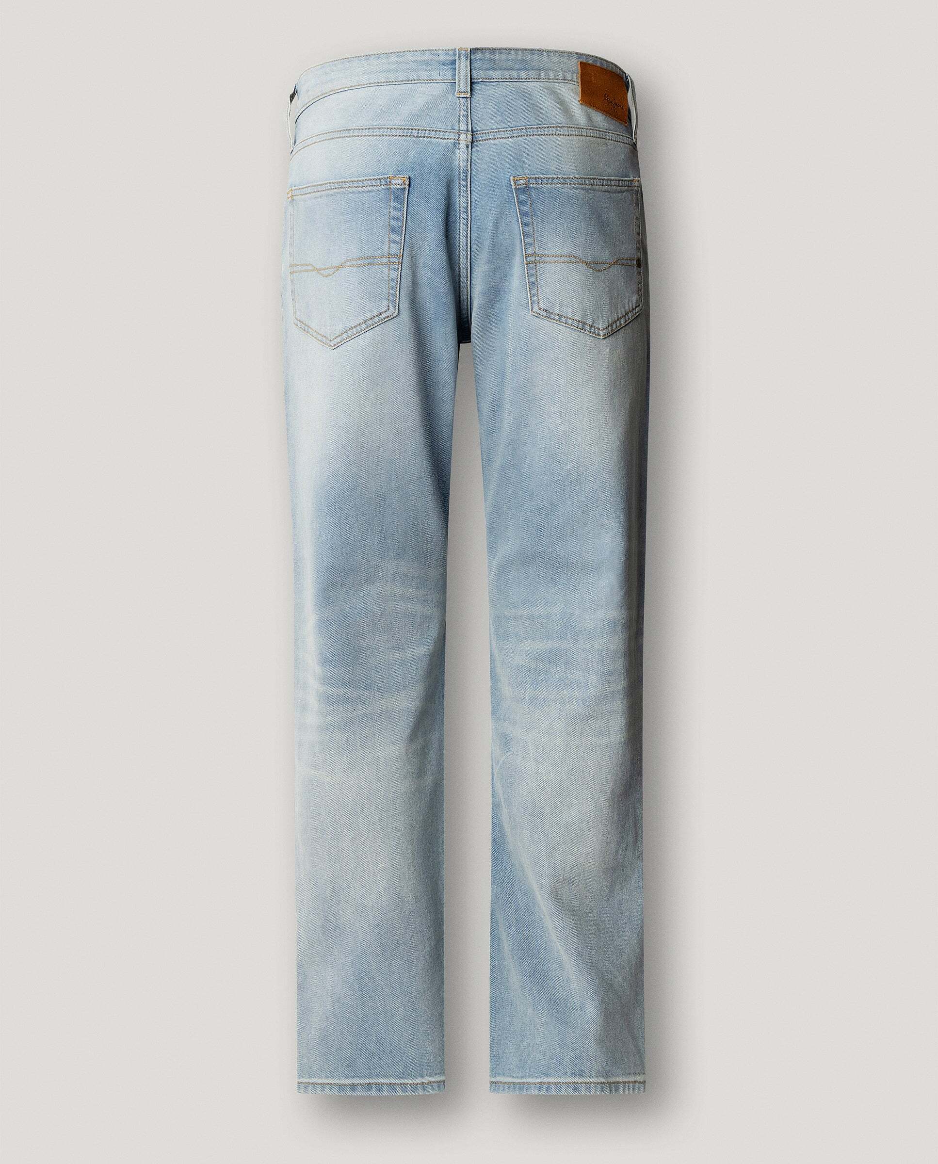 Vaquero de hombre fit recto tiro regular - Pepe Jeans - Azul claro Azul claro-8