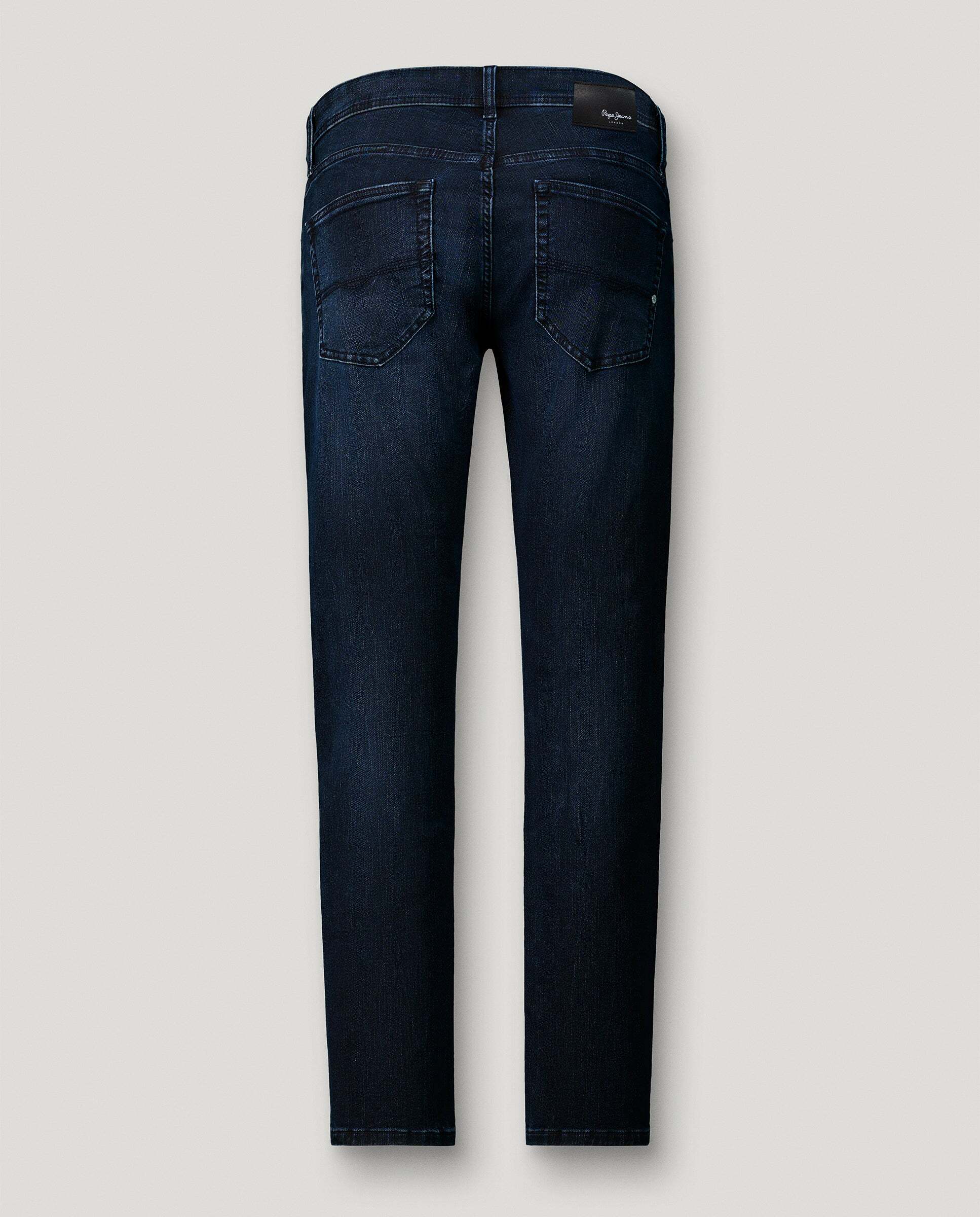 Track- jeans fit slim y tiro regular - Pepe Jeans - Azul oscuro Azul oscuro-5