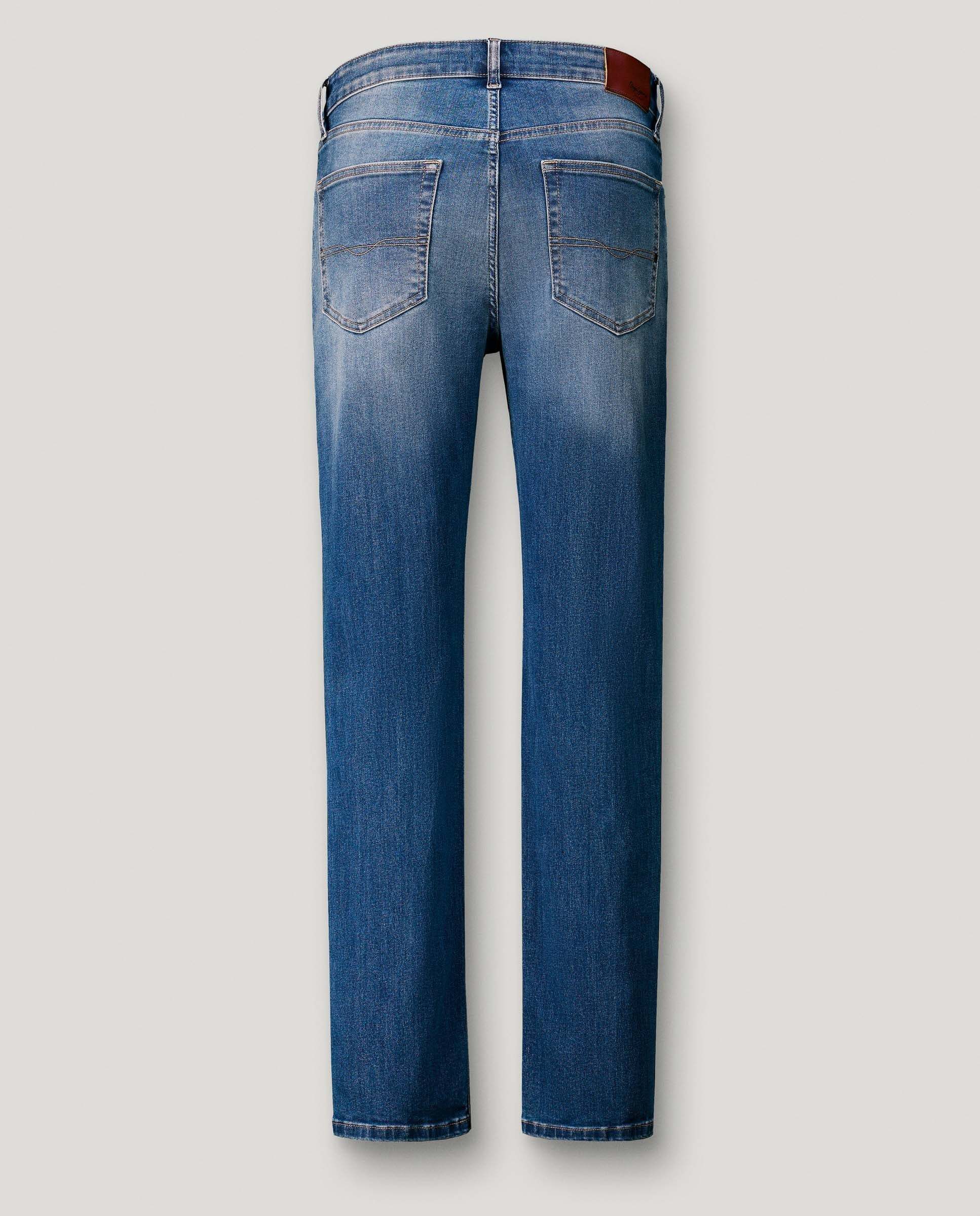 Vaquero de hombre fit slim tiro regular - Pepe Jeans - Azul denim Azul denim-8