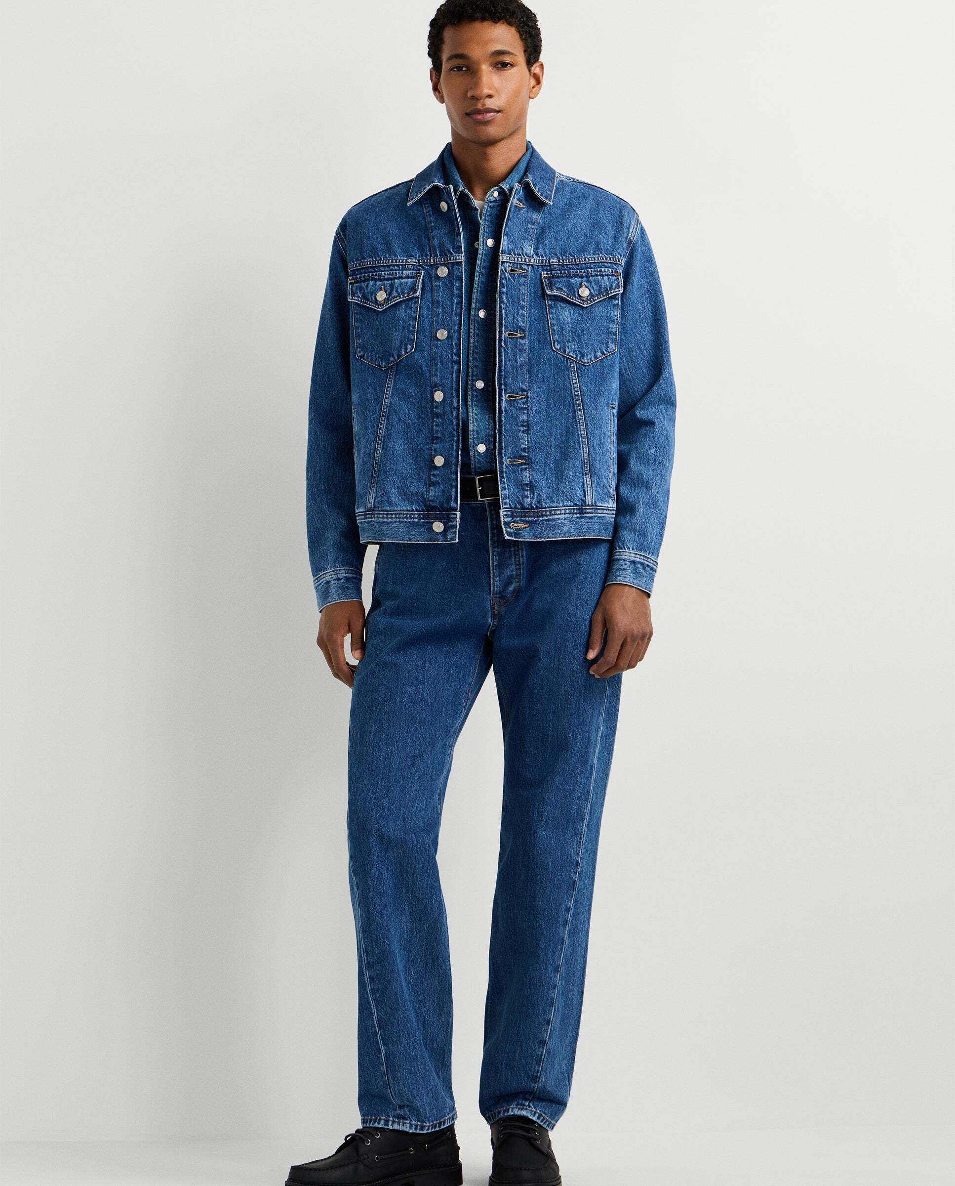Cazadora vaquera de hombre fit regular - Pepe Jeans - Azul denim Azul denim-2