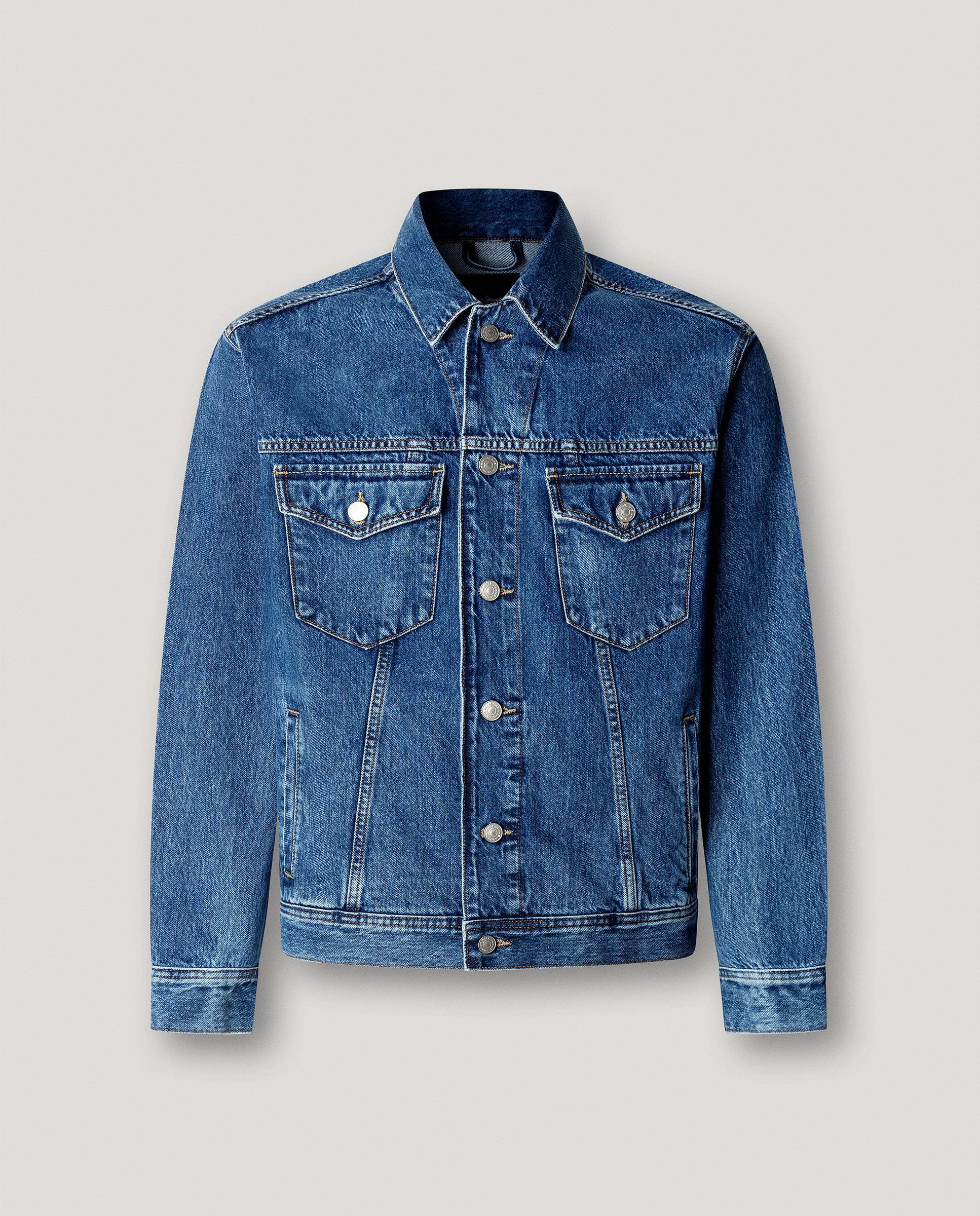 Cazadora vaquera de hombre fit regular - Pepe Jeans - Azul denim Azul denim-9