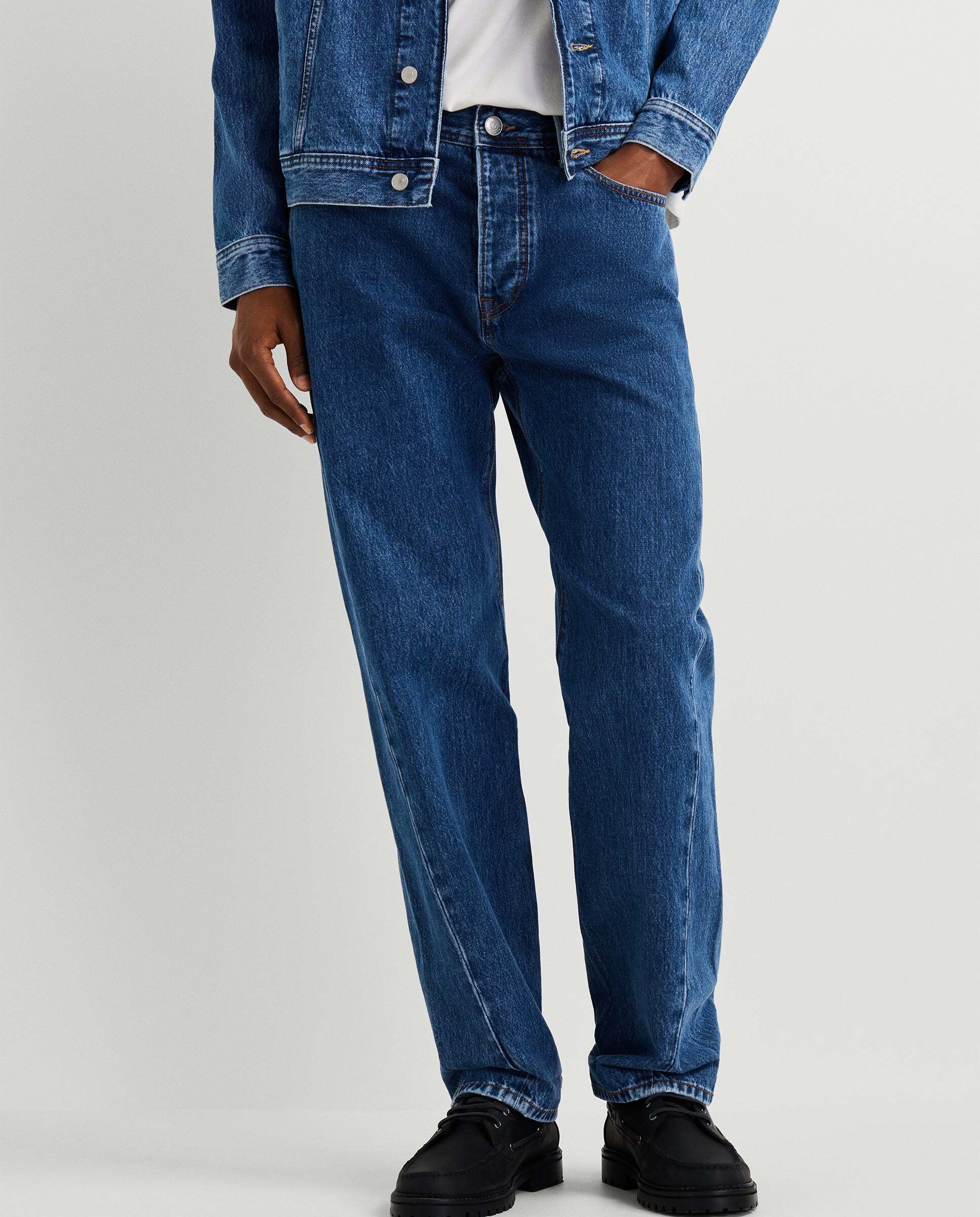 Vaquero de hombre fit relaxed tiro regular - Pepe Jeans - Azul denim Azul denim-2