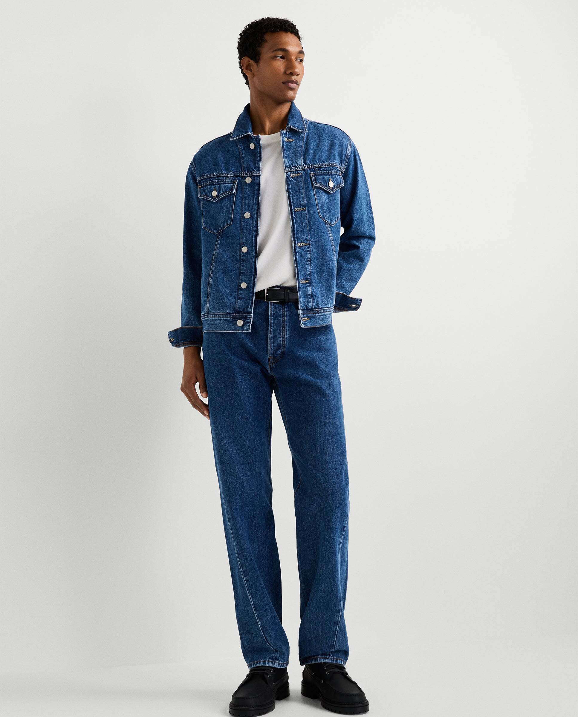 Vaquero de hombre fit relaxed tiro regular - Pepe Jeans - Azul denim Azul denim-3