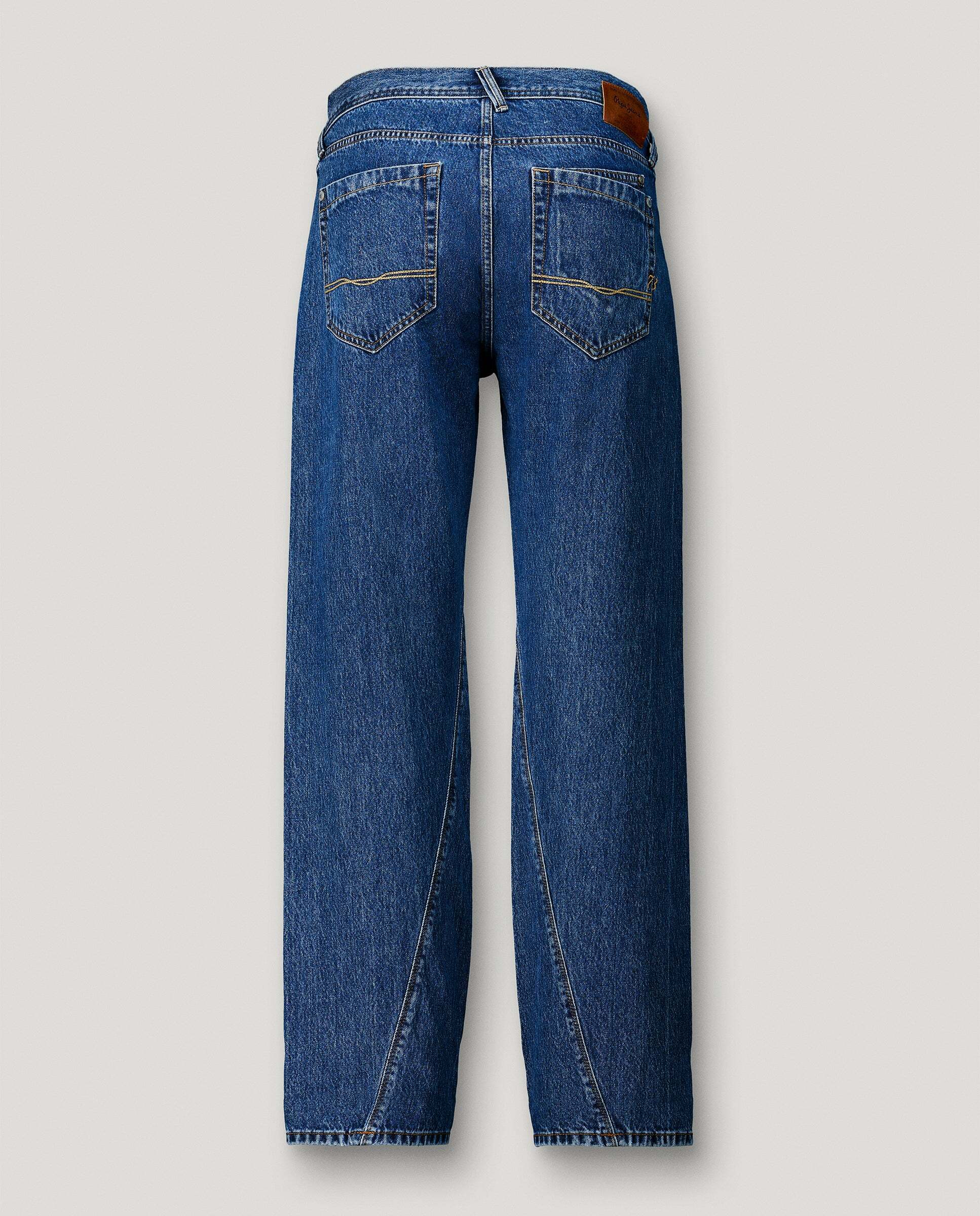 Vaquero de hombre fit relaxed tiro regular - Pepe Jeans - Azul denim Azul denim-8