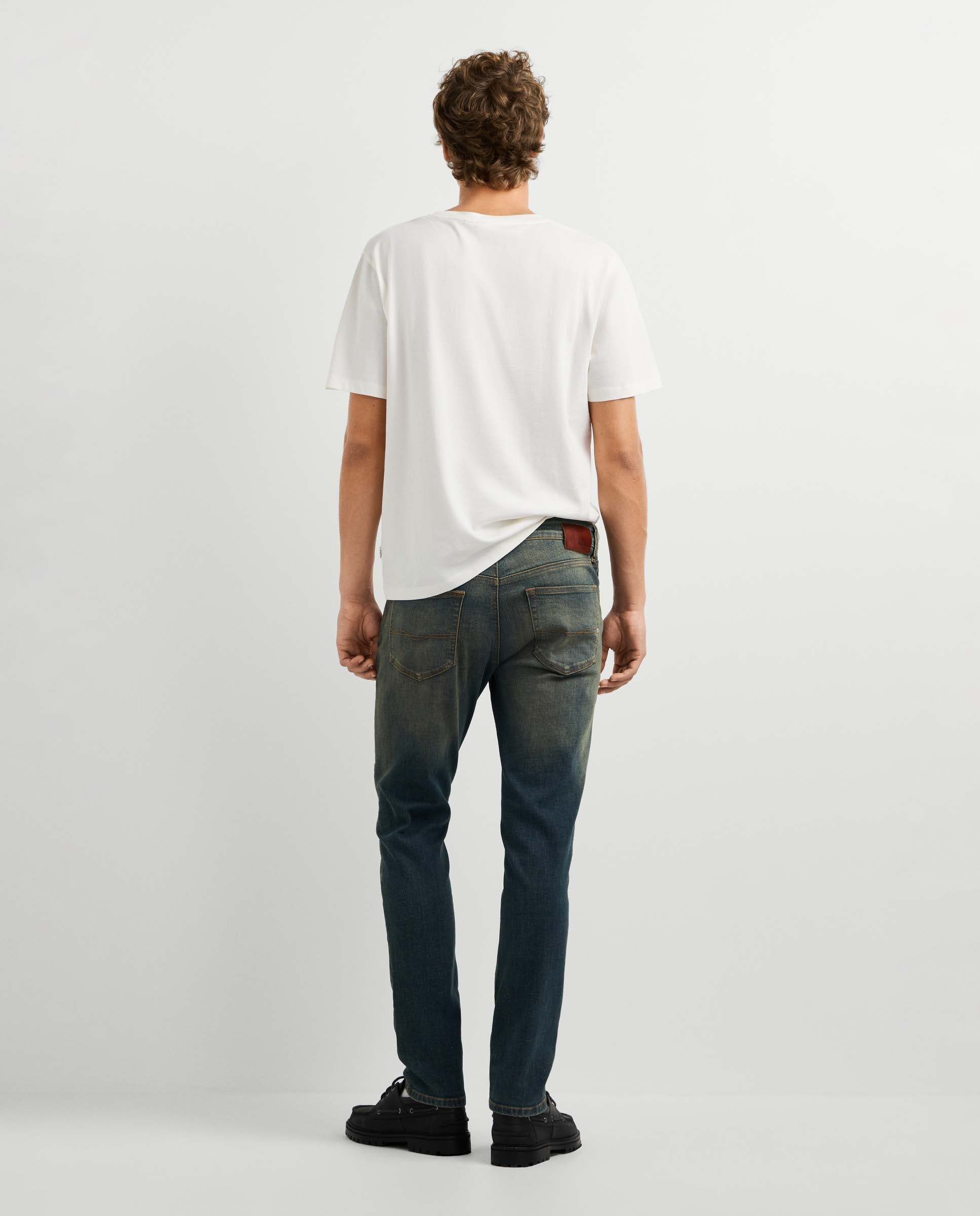 Vaquero de hombre fit taper tiro regular - Pepe Jeans - Azul Azul-3