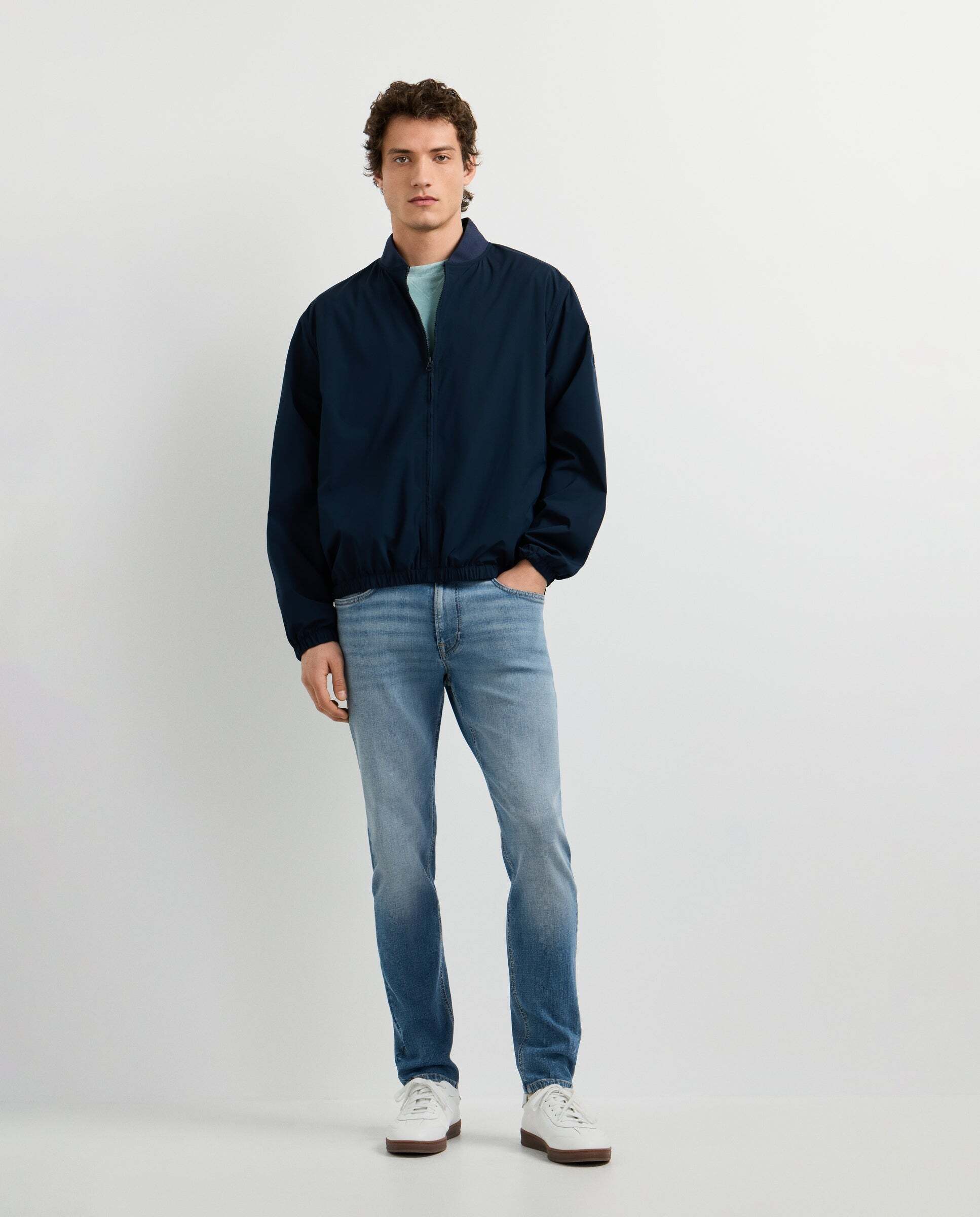 Vaquero de hombre fit taper tiro regular - Pepe Jeans - Azul claro Azul claro-7