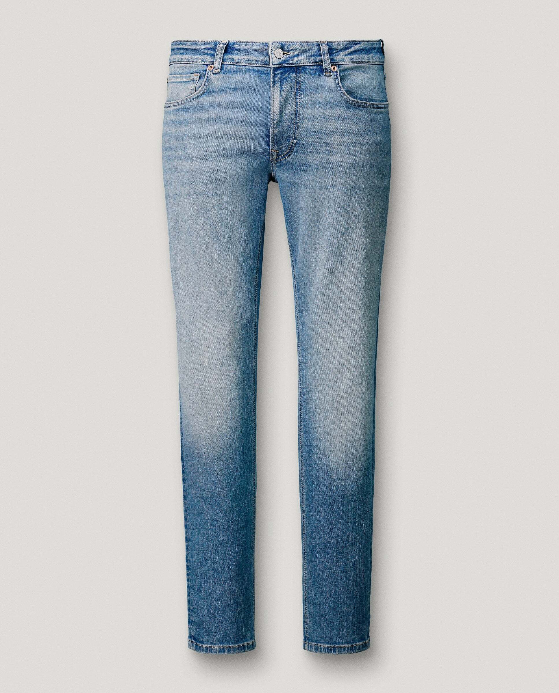 Vaquero de hombre fit taper tiro regular - Pepe Jeans - Azul claro Azul claro-9