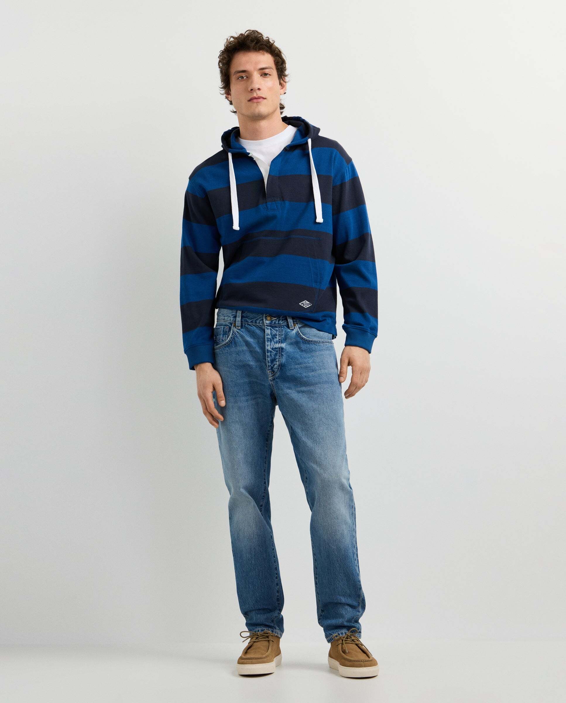 Camden- jeans fit taper y tiro caído - Pepe Jeans - Azul denim Azul denim-1