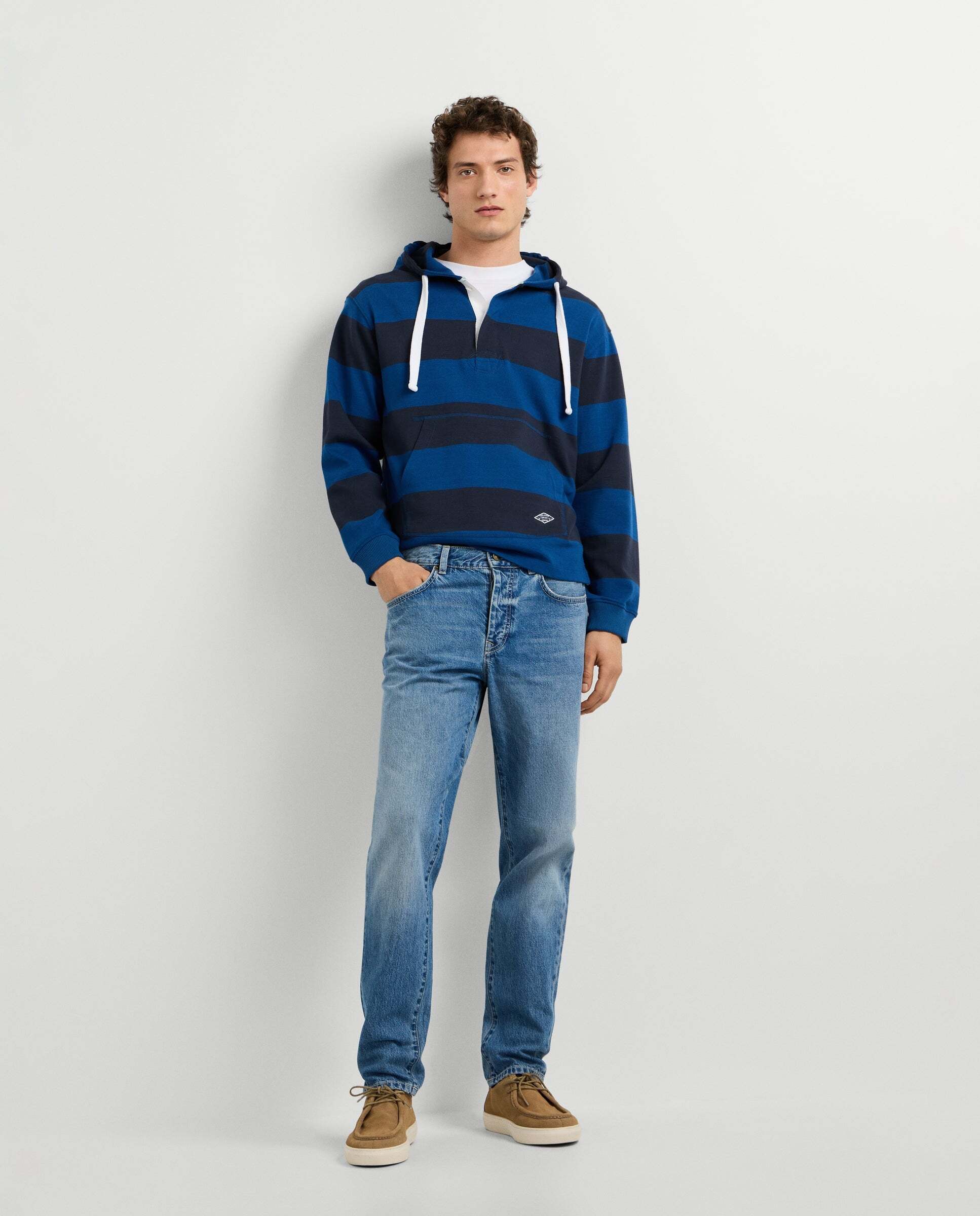 Camden- jeans fit taper y tiro caído - Pepe Jeans - Azul denim Azul denim-7
