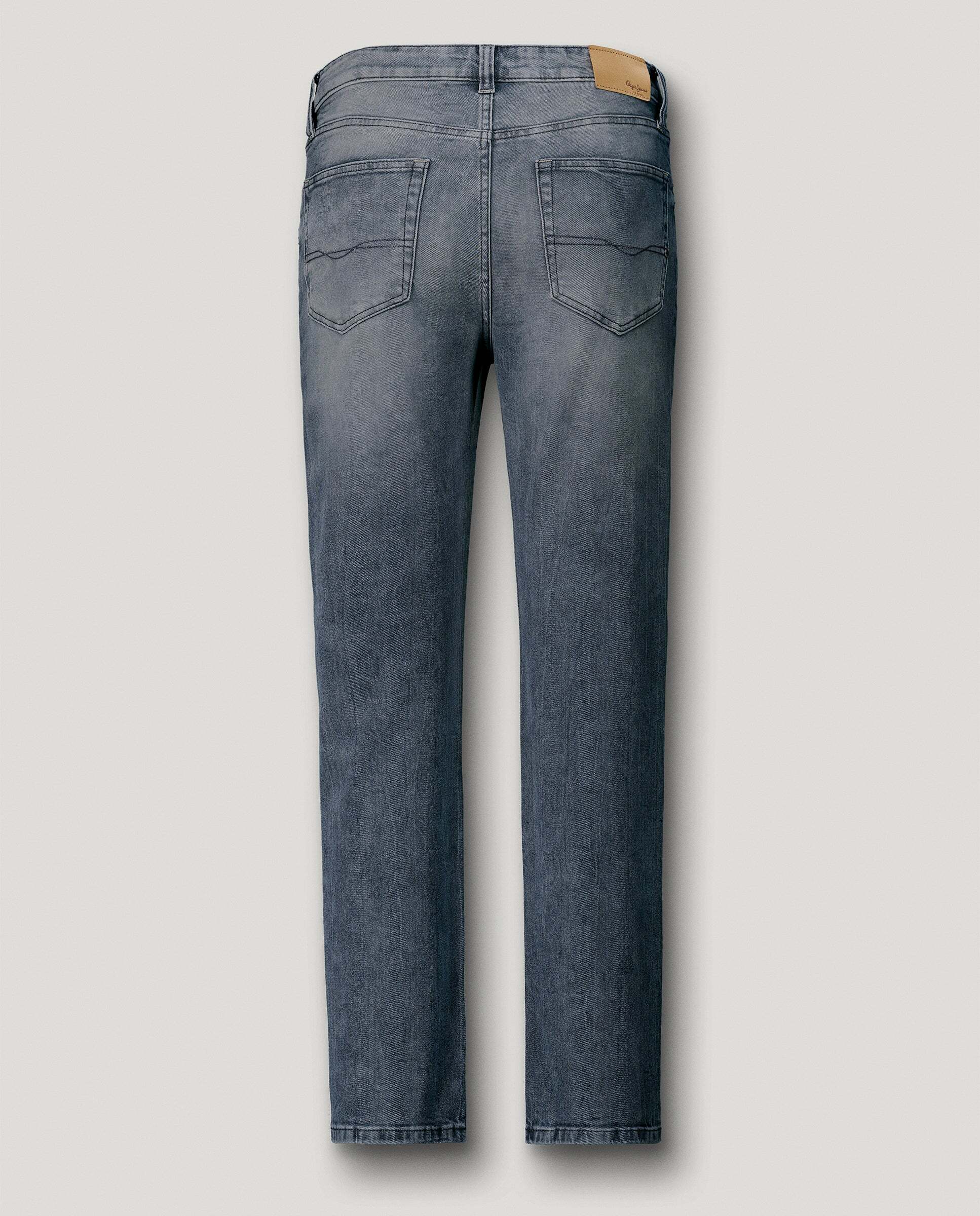 Vaquero de hombre fit slim tiro regular - Pepe Jeans - Azul grisáceo Azul grisáceo-5