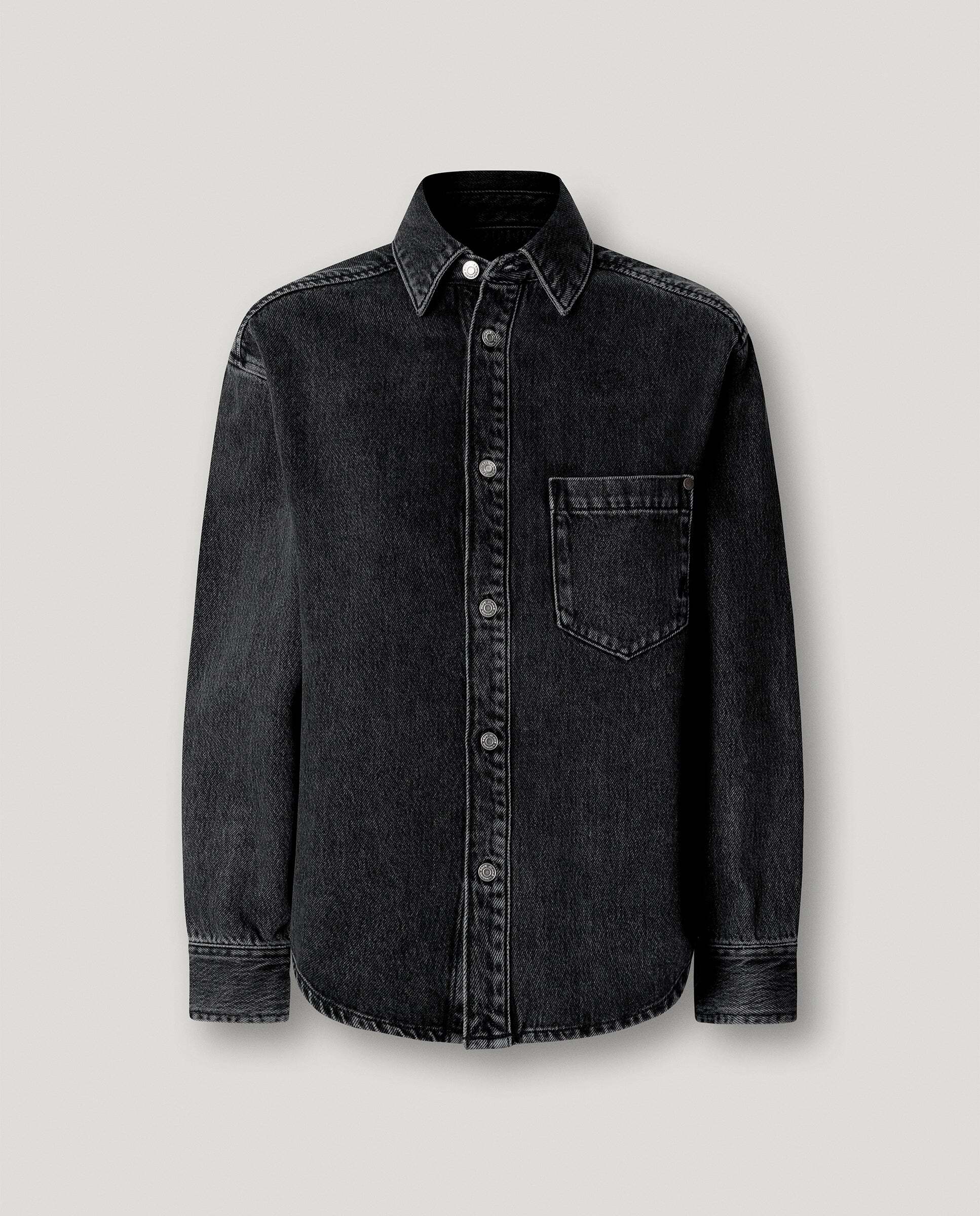 Sobrecamisa vaquera de mujer fit relaxed - Pepe Jeans - Negro Negro-6