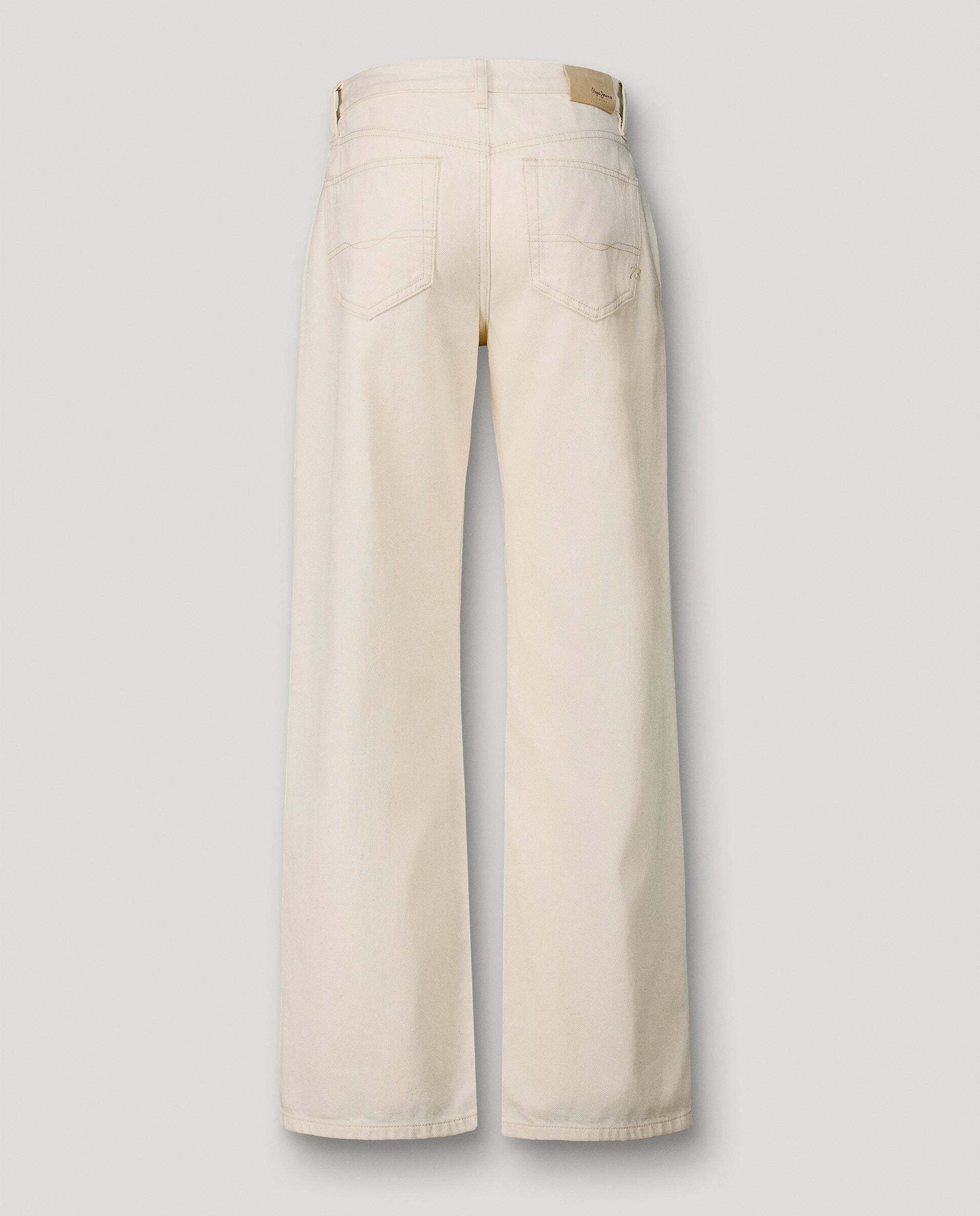 Vaquero de mujer fit loose tiro bajo - Pepe Jeans - Crudo Crudo-8