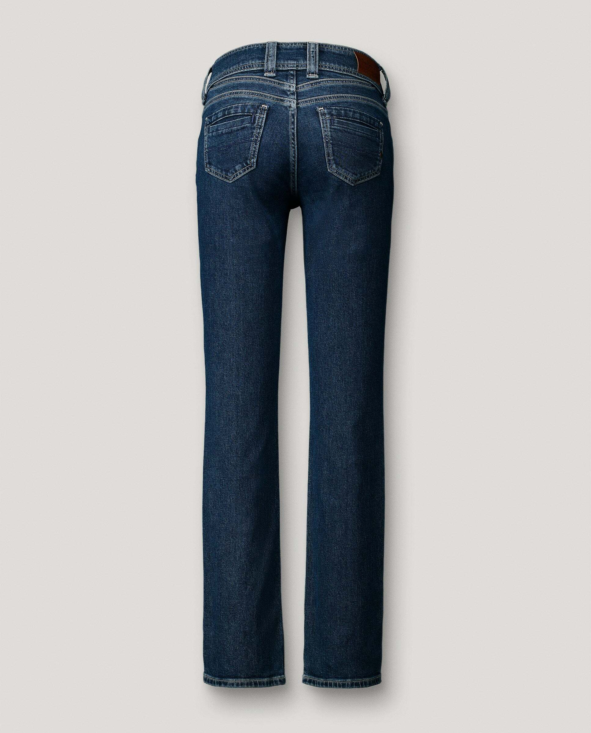 Vaquero de mujer fit slim tiro medio - Pepe Jeans - Negro Negro-8