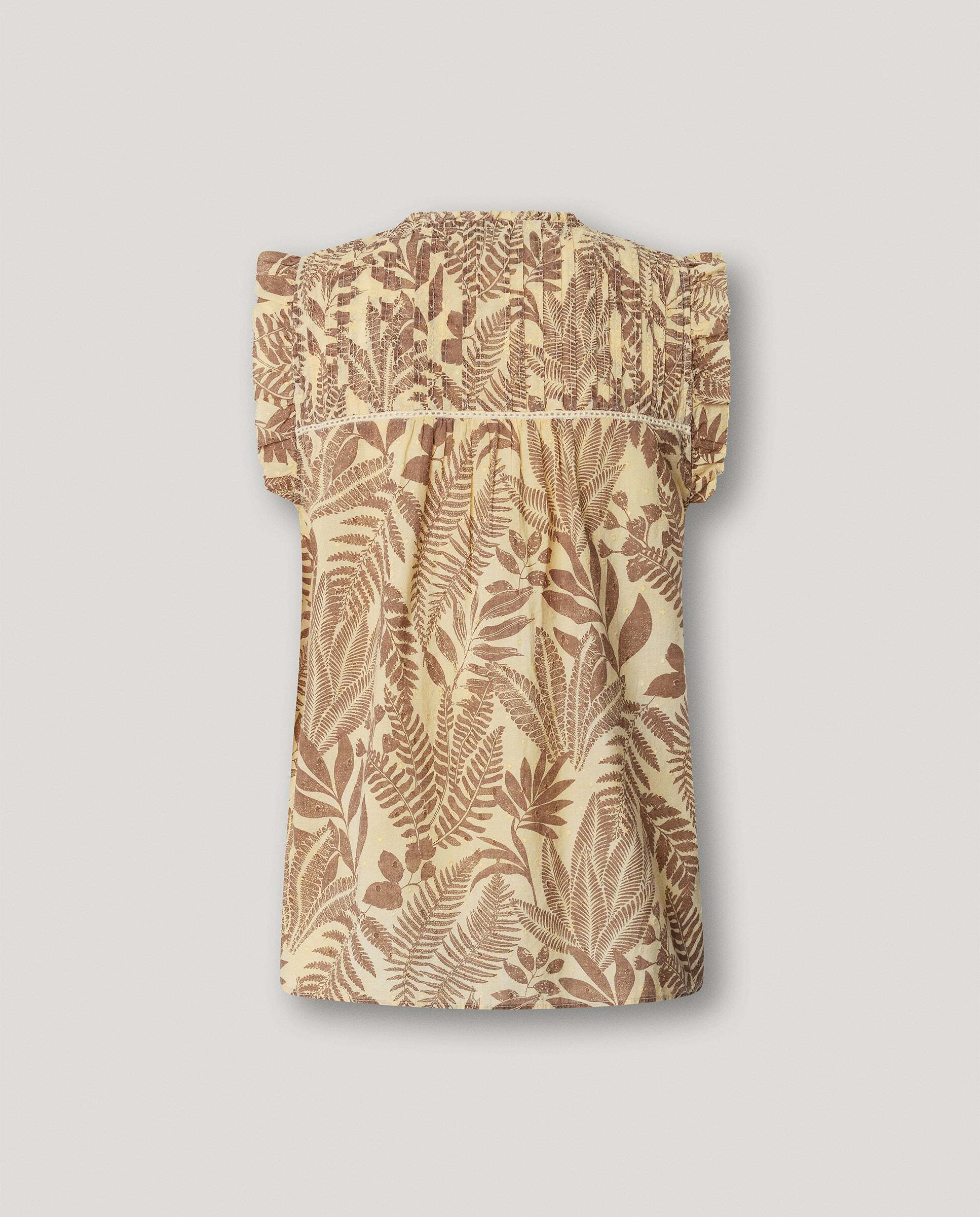 Imagen 8 de Blusa de mujer estampado floral - Pepe Jeans - Marrón Marrón