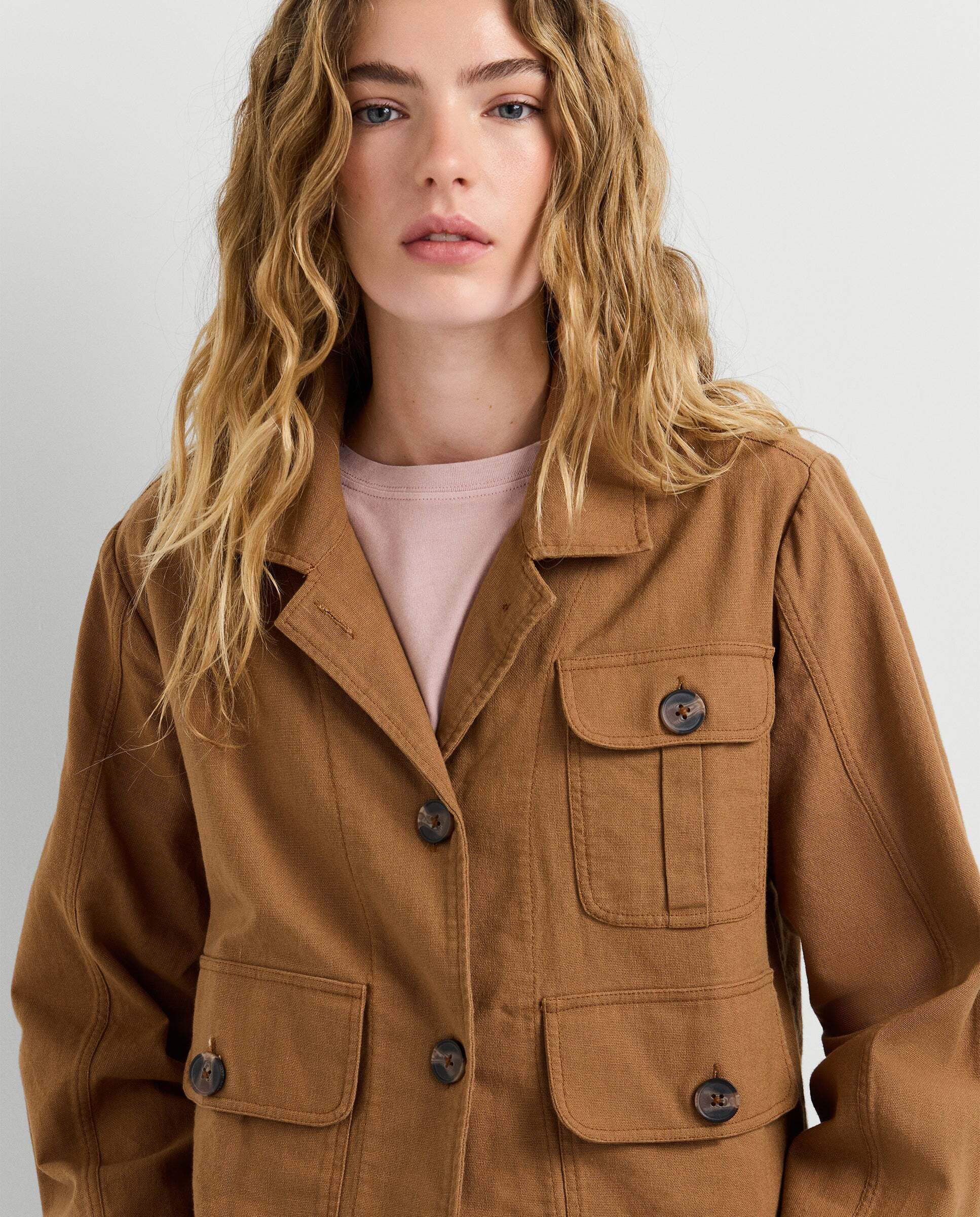 Imagen 5 de Plumífero de mujer acolchado impermeable - Pepe Jeans - Marrón Marrón