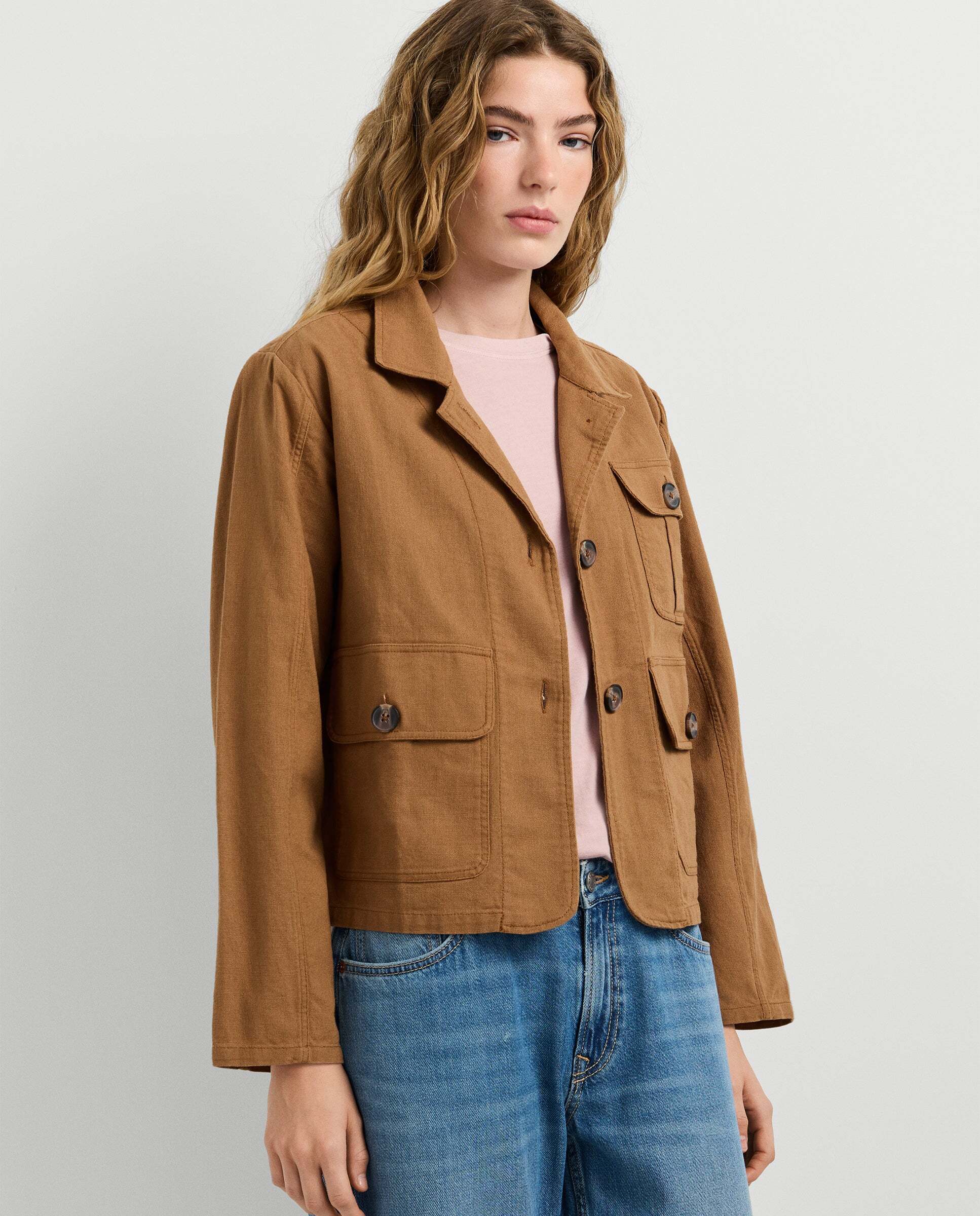 Imagen 6 de Plumífero de mujer acolchado impermeable - Pepe Jeans - Marrón Marrón