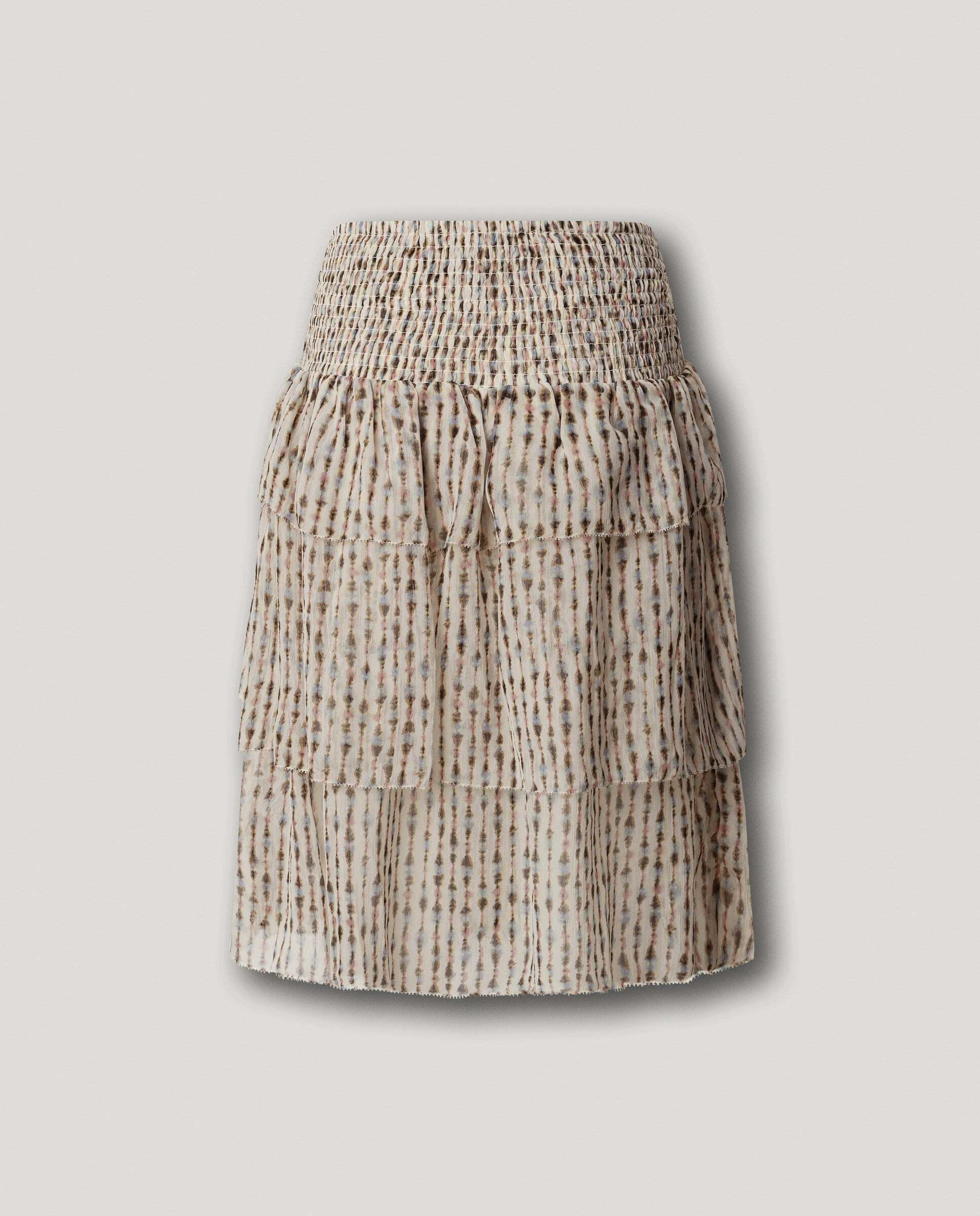 Falda midi de mujer con volantes - Pepe Jeans - Rosa Rosa-8