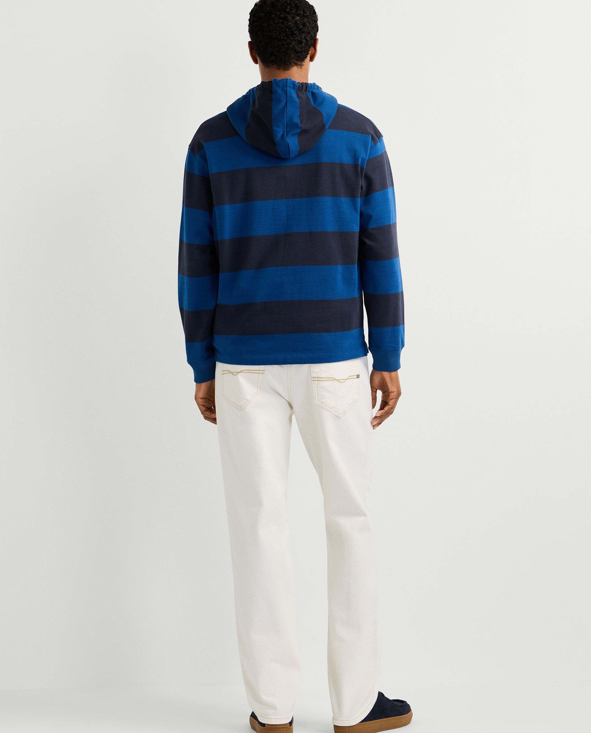 Sudadera de hombre con capucha fit casual - Pepe Jeans - Azul Azul-3