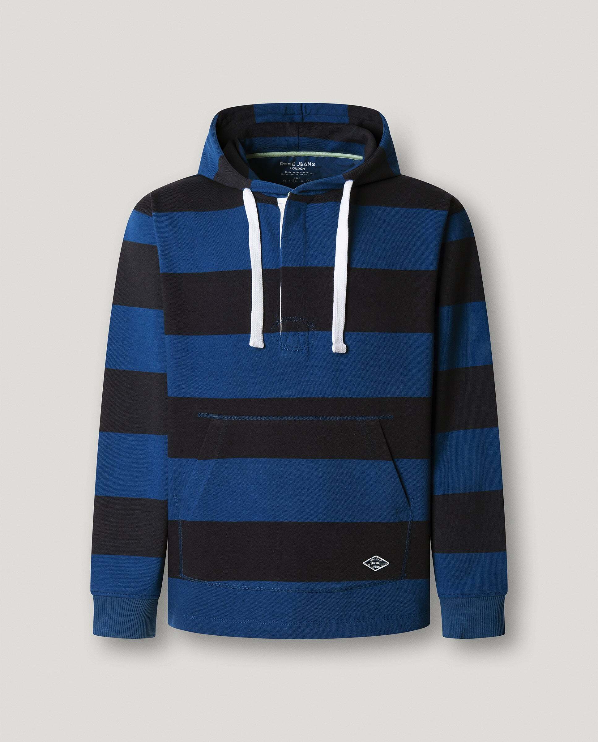 Sudadera de hombre con capucha fit casual - Pepe Jeans - Azul Azul-9