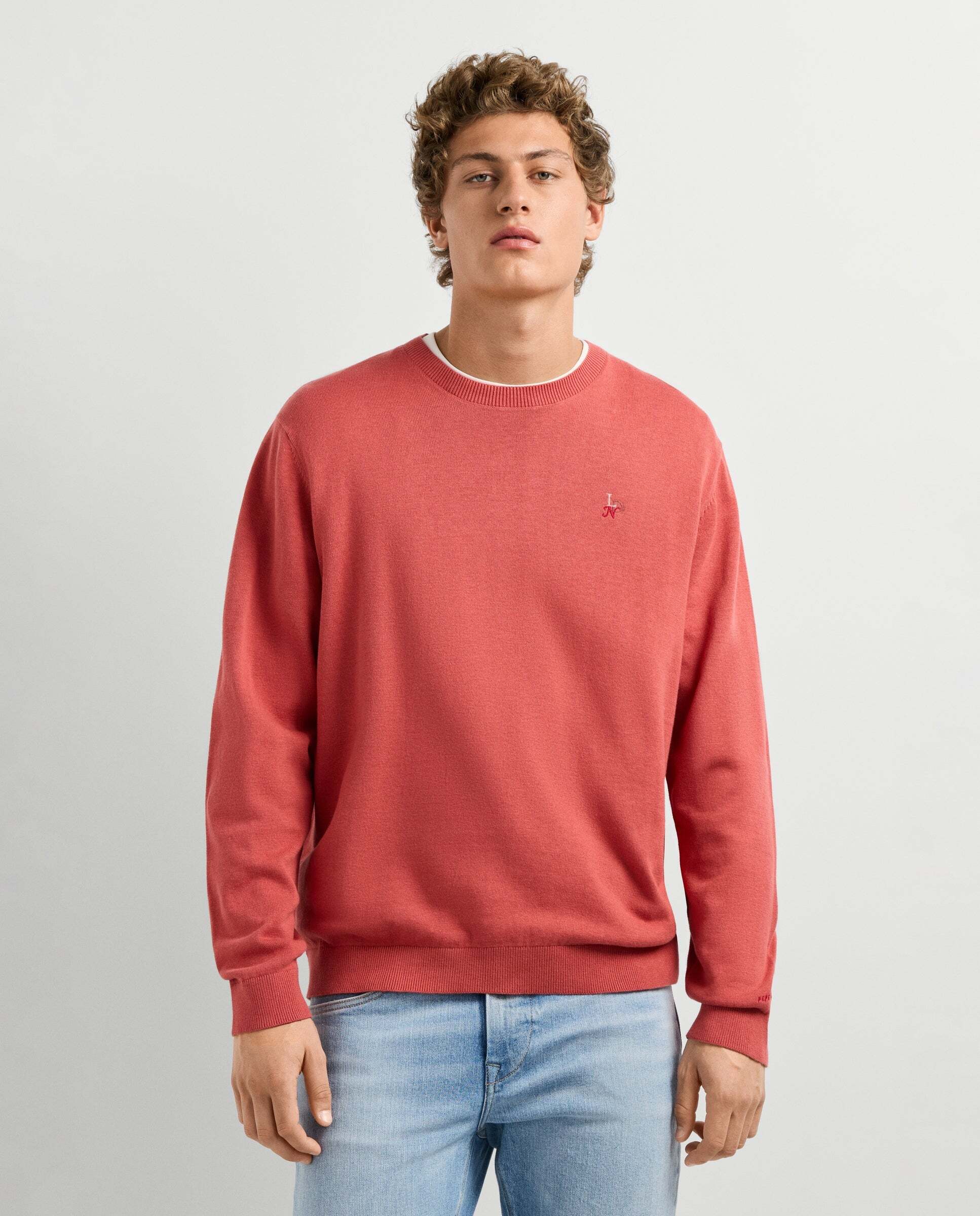 Pepe Jeans - Jersey de hombre cuello redondo fit regular.
