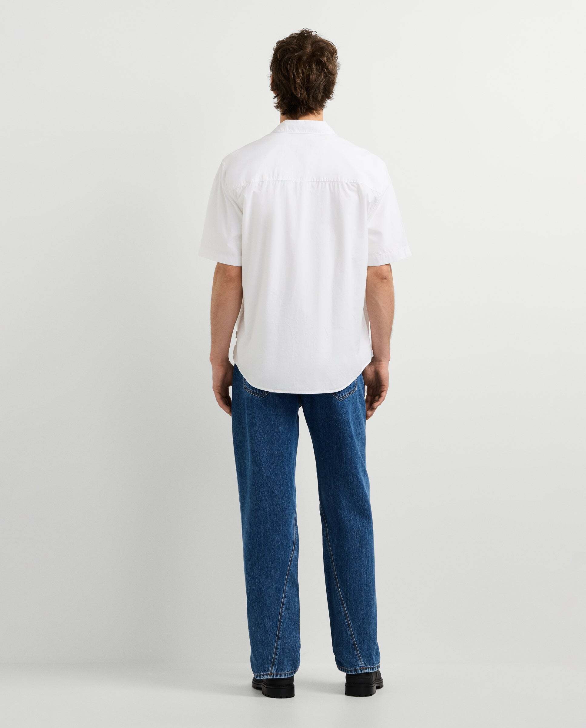 Camisa de hombre de vestir popelín fit casual - Pepe Jeans - Blanco Blanco-3