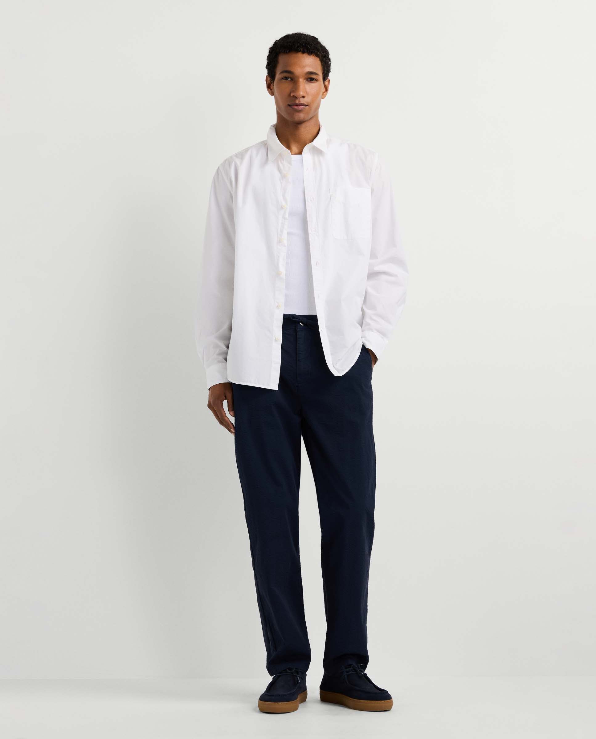 Camisa de hombre de vestir popelín fit regular - Pepe Jeans - Blanco Blanco-2