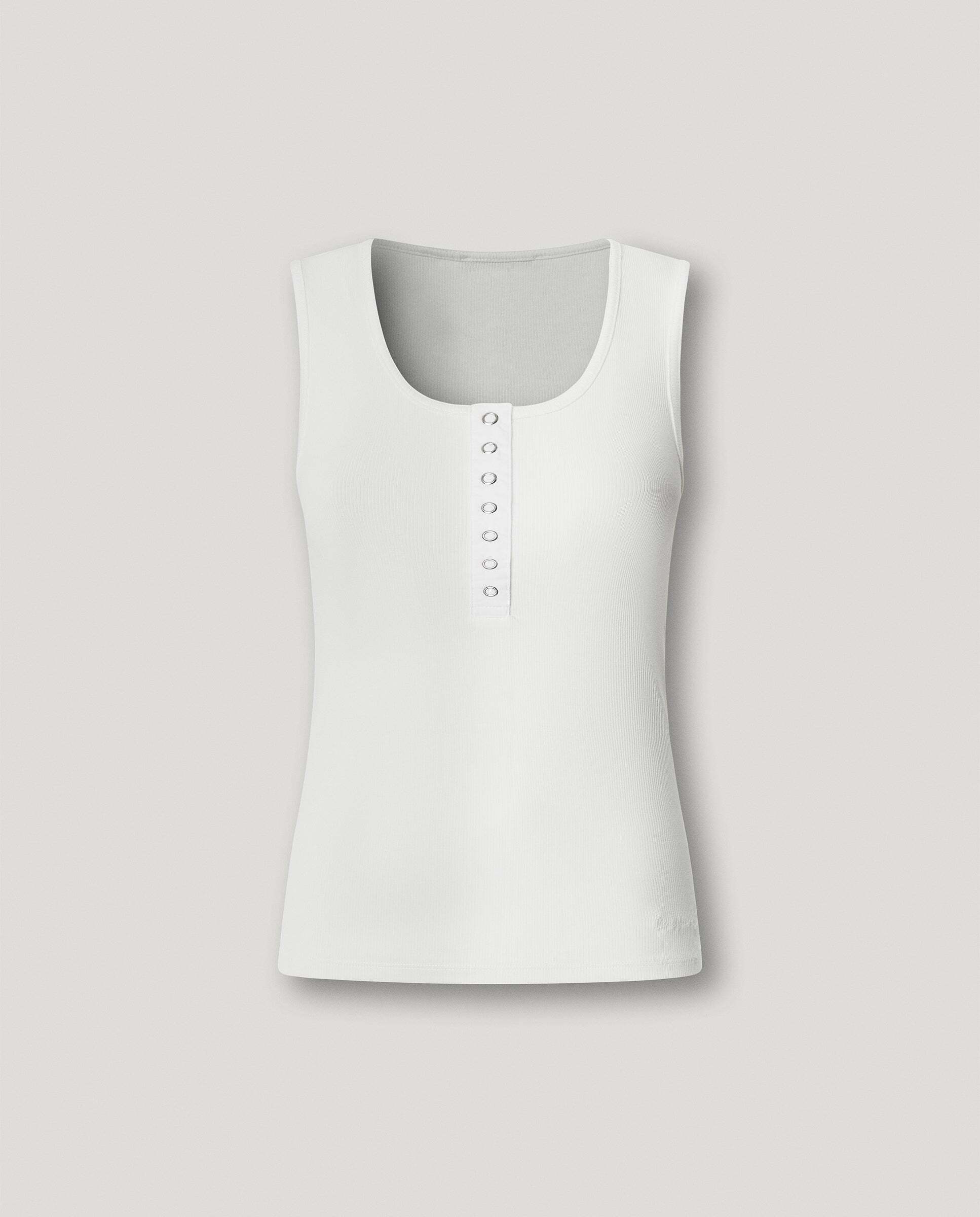 Imagen 9 de Top de mujer canalé sin mangas - Pepe Jeans - Blanco Blanco