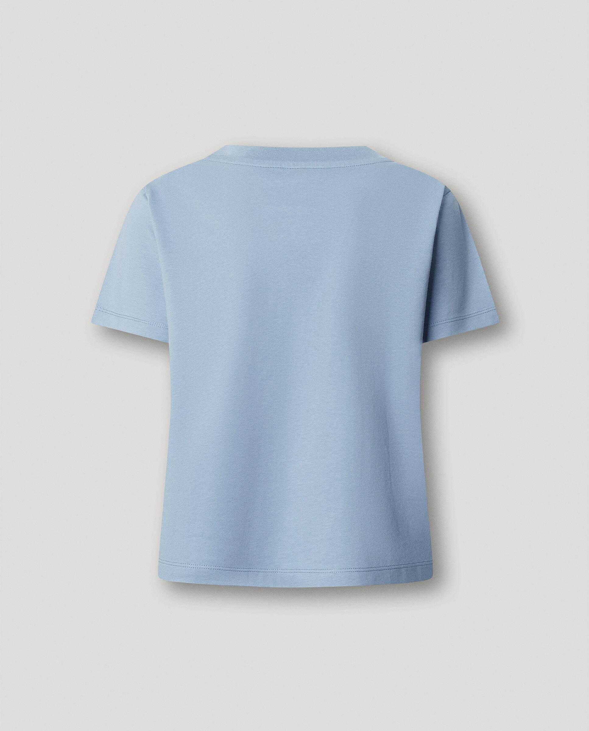 Camiseta de mujer texto estampado - Pepe Jeans - Azul porcelana Azul porcelana-9