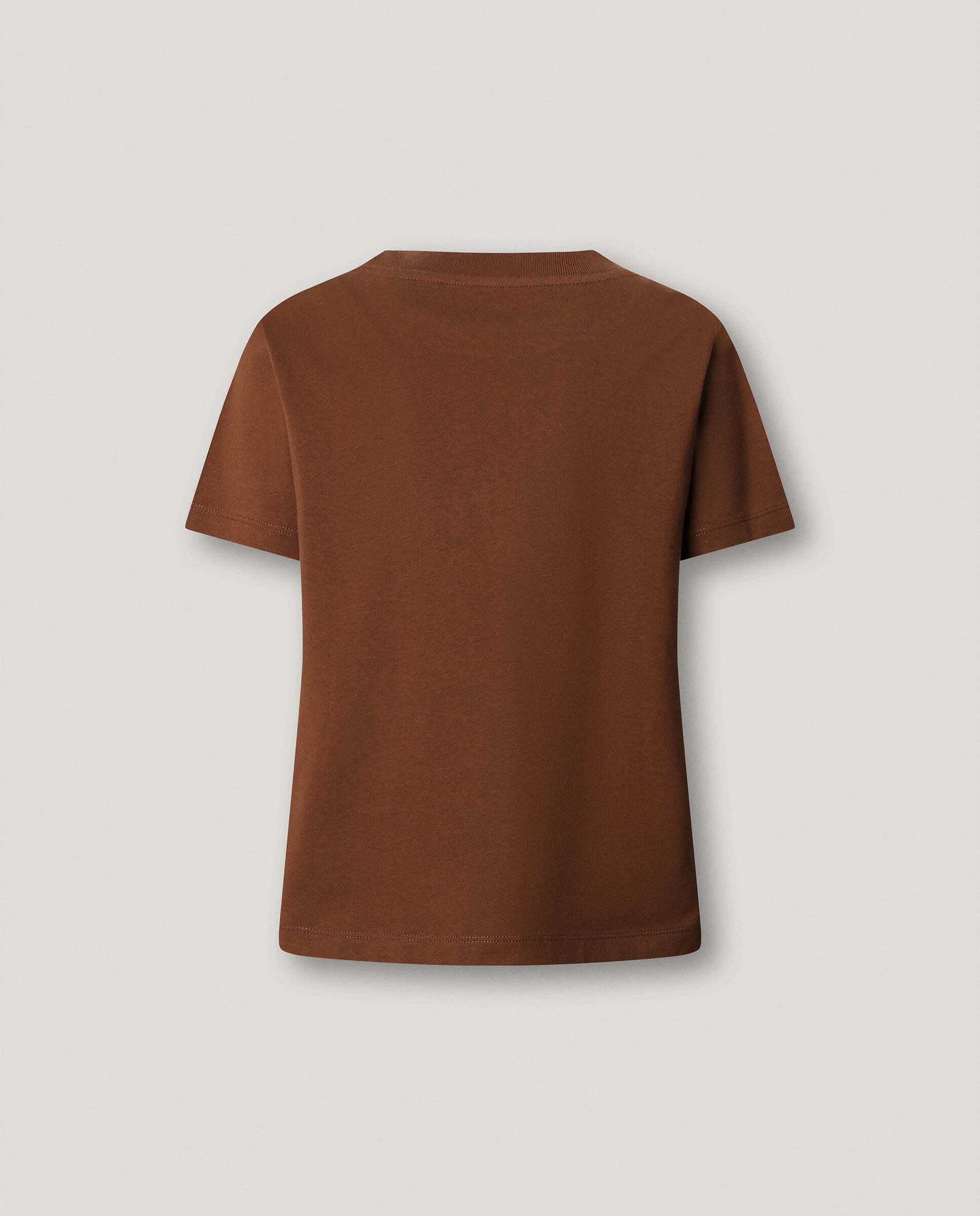 Camiseta de mujer texto estampado - Pepe Jeans - Marrón Marrón-8