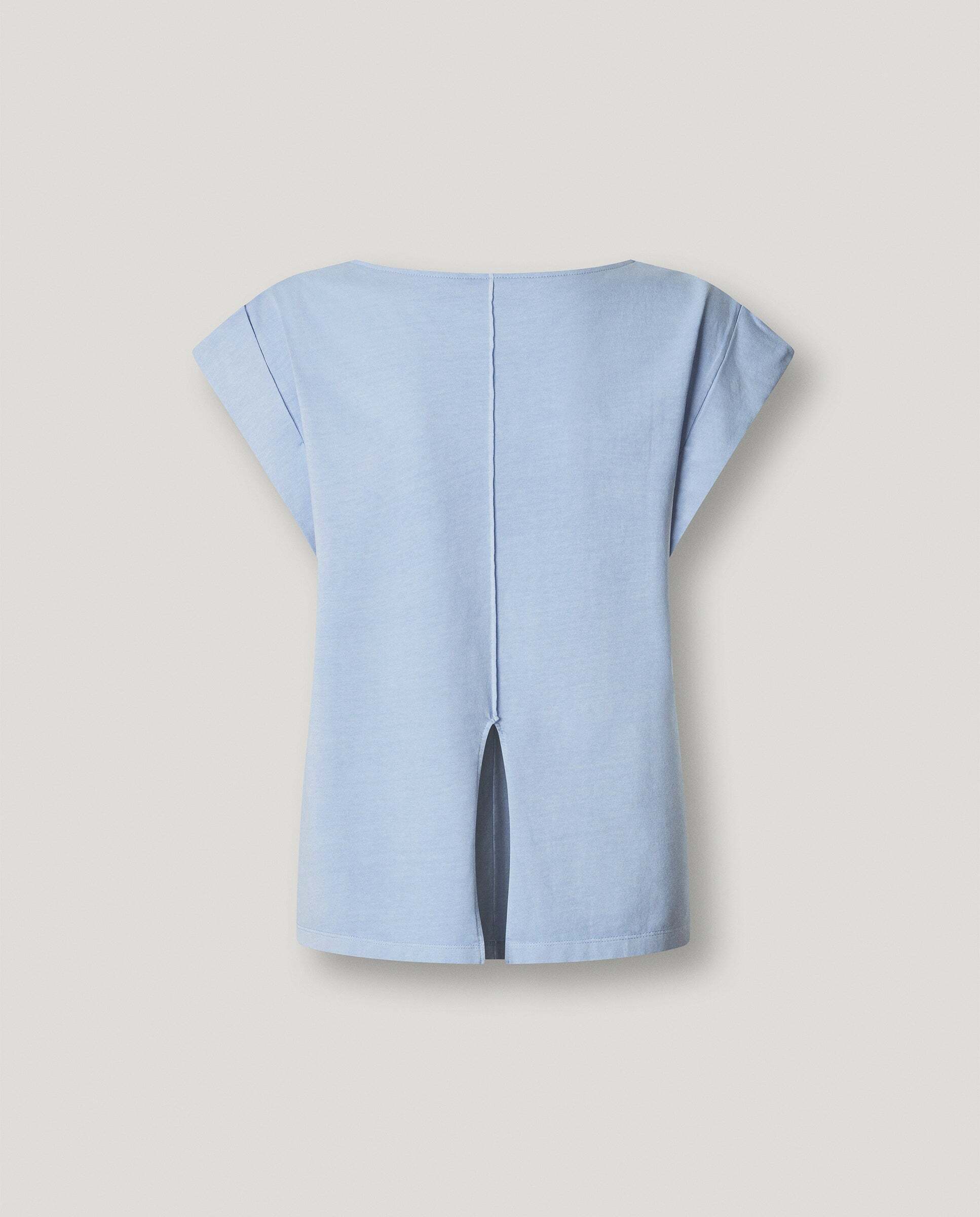 Camiseta de mujer con costura decorativa - Pepe Jeans - Azul claro Azul claro-8