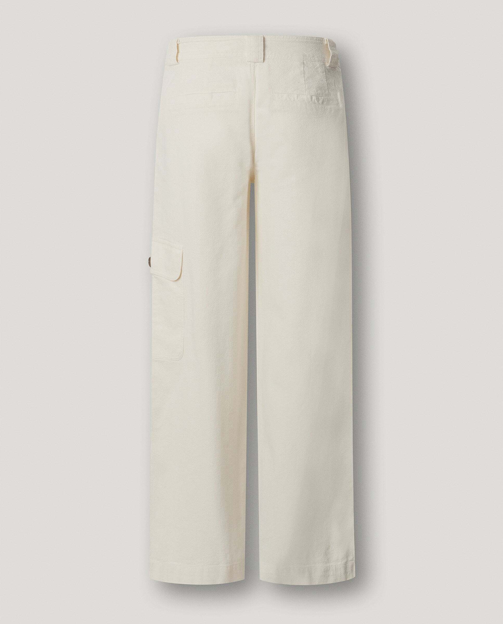 Pantalón de mujer cargo fit ancho - Pepe Jeans - Blanco Blanco-8