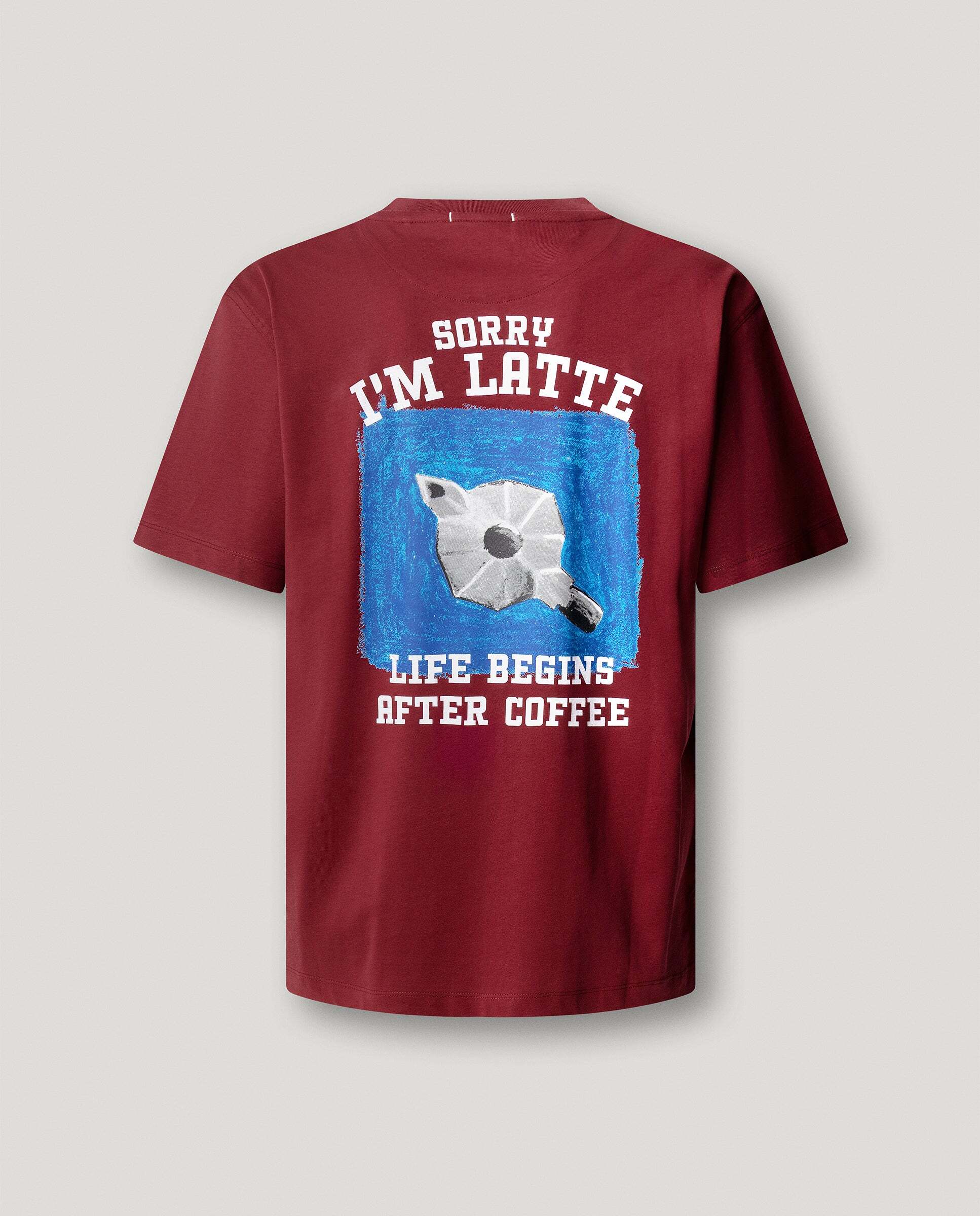 Imagen 5 de Camiseta de hombre espalda estampada fit casual - Pepe Jeans - Vino Vino