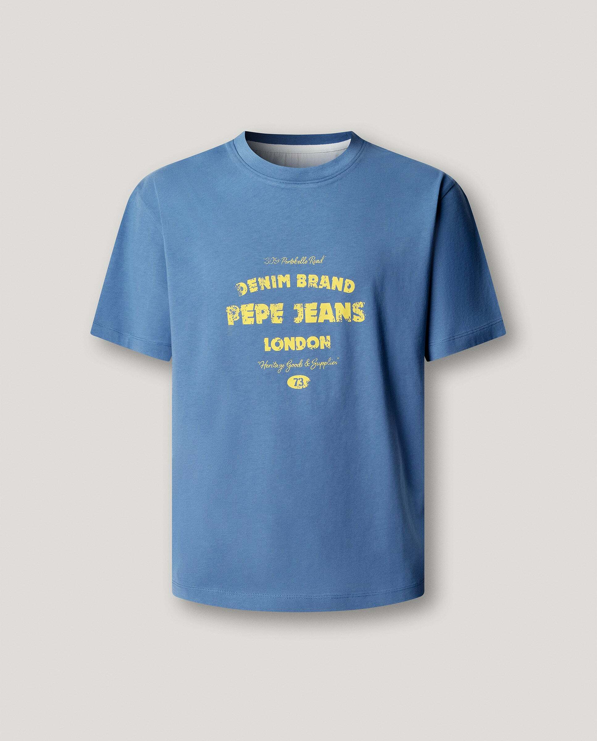 Imagen 6 de Camiseta de hombre logo estampado fit casual - Pepe Jeans - Azul marino Azul marino
