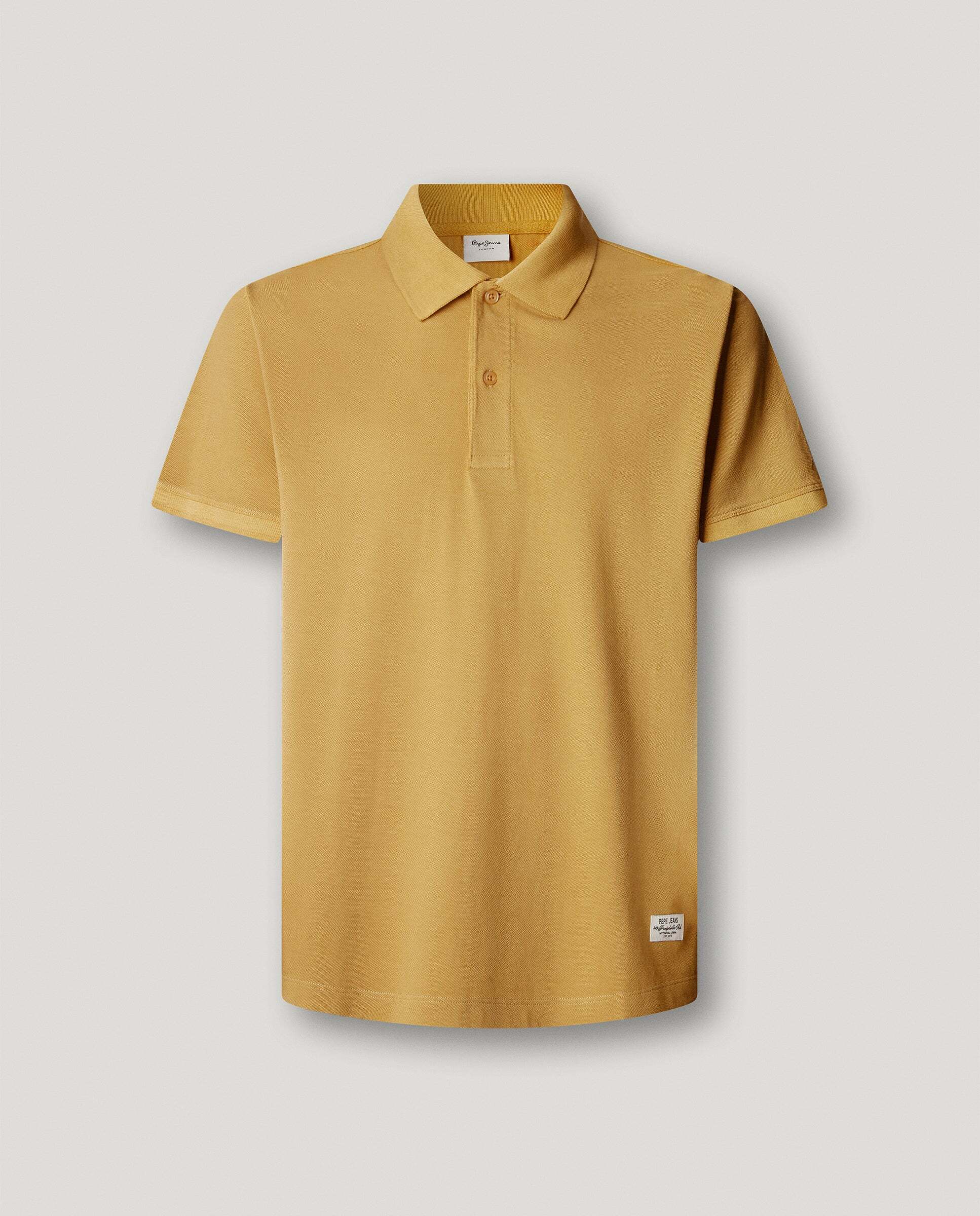 Polo de hombre piqué fit regular - Pepe Jeans - Amarillo Amarillo-6