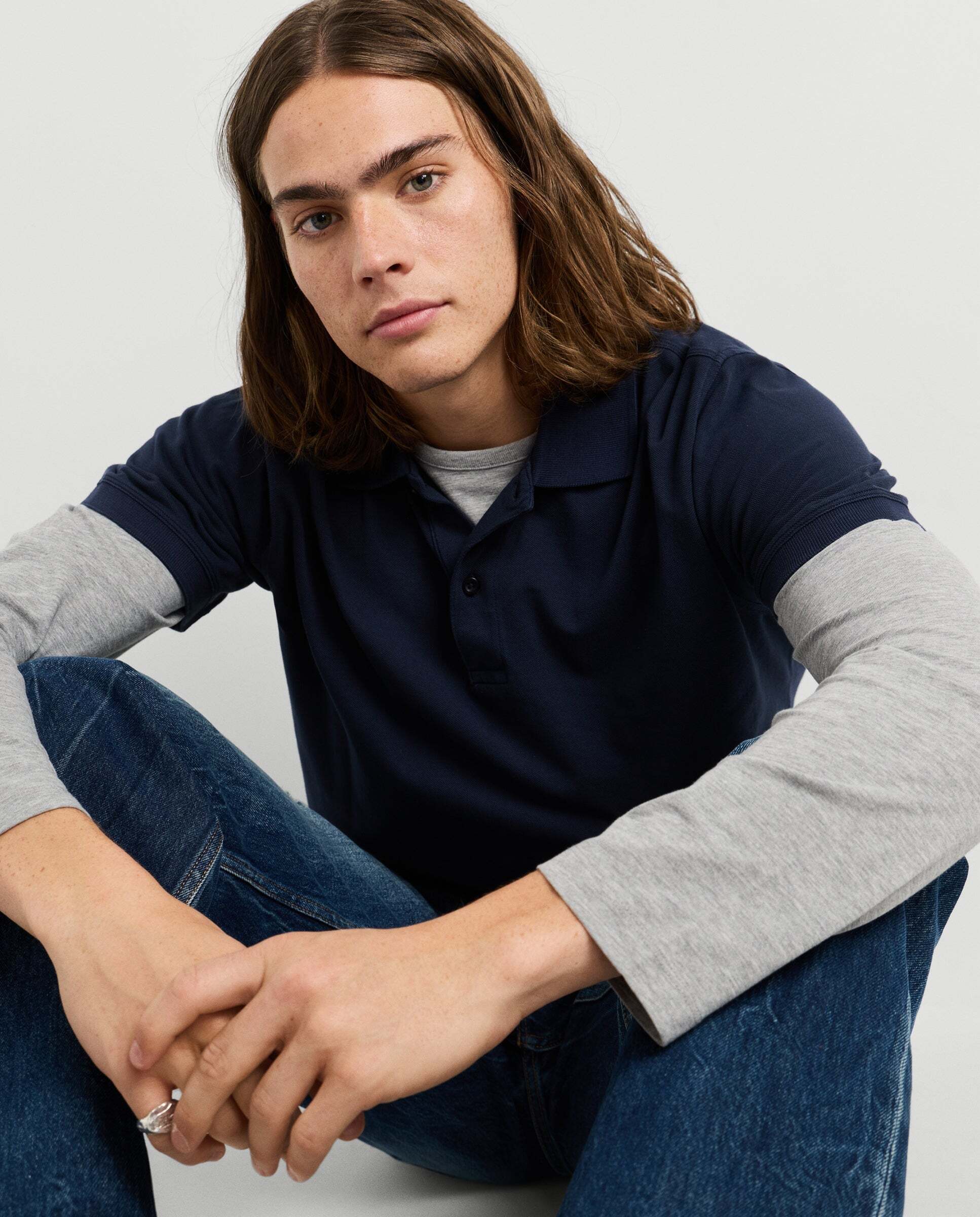 Polo de hombre piqué fit regular - Pepe Jeans - Azul Azul-1